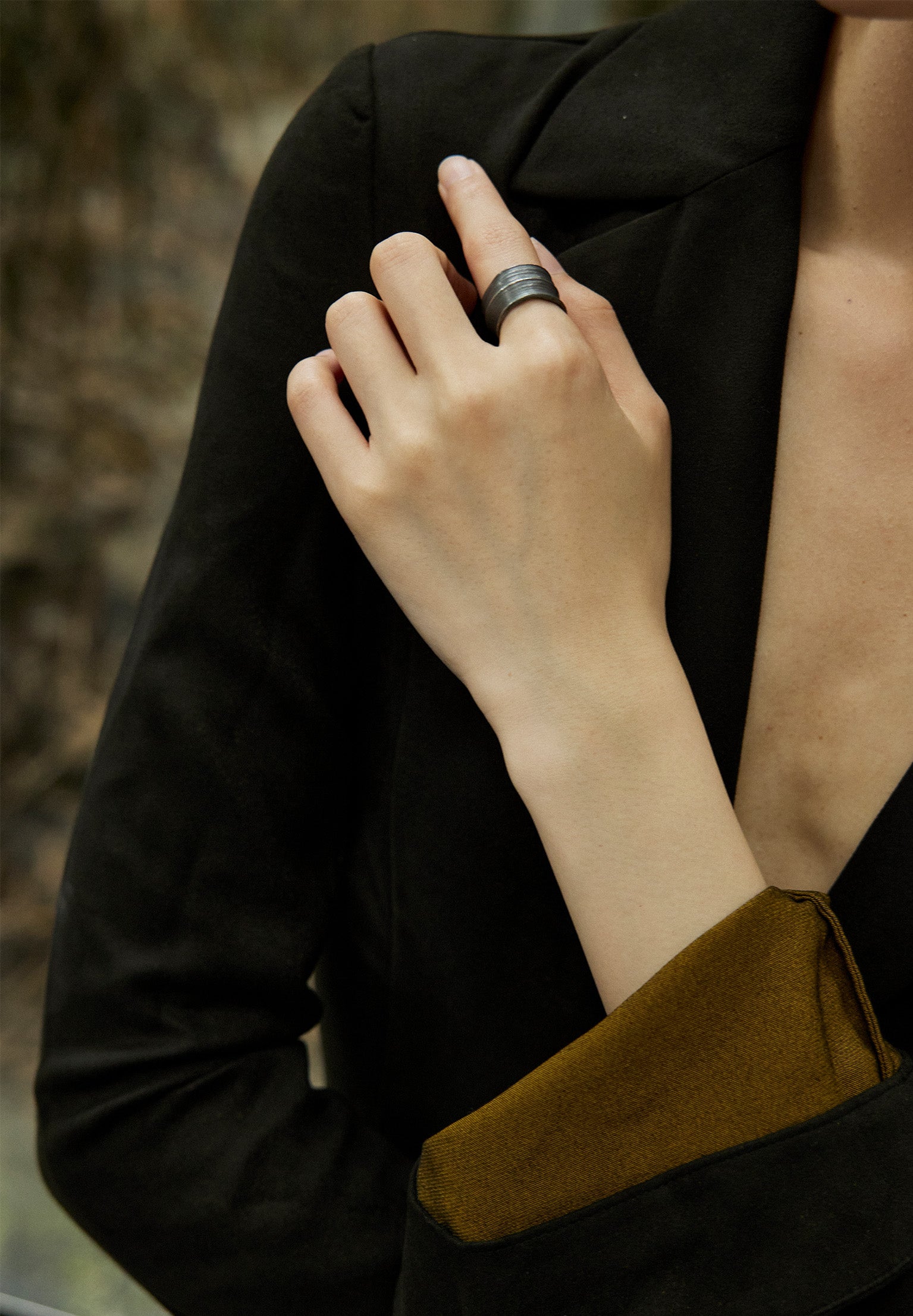 Bamboo Pure Ring
