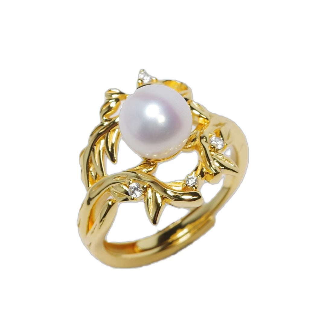 Vine Pearl Ring