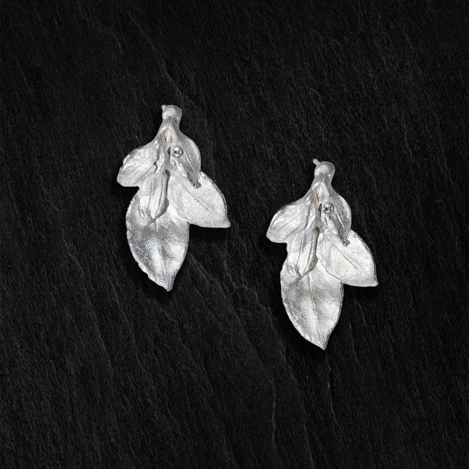 Leaf Flow Earrings (No Tassel)