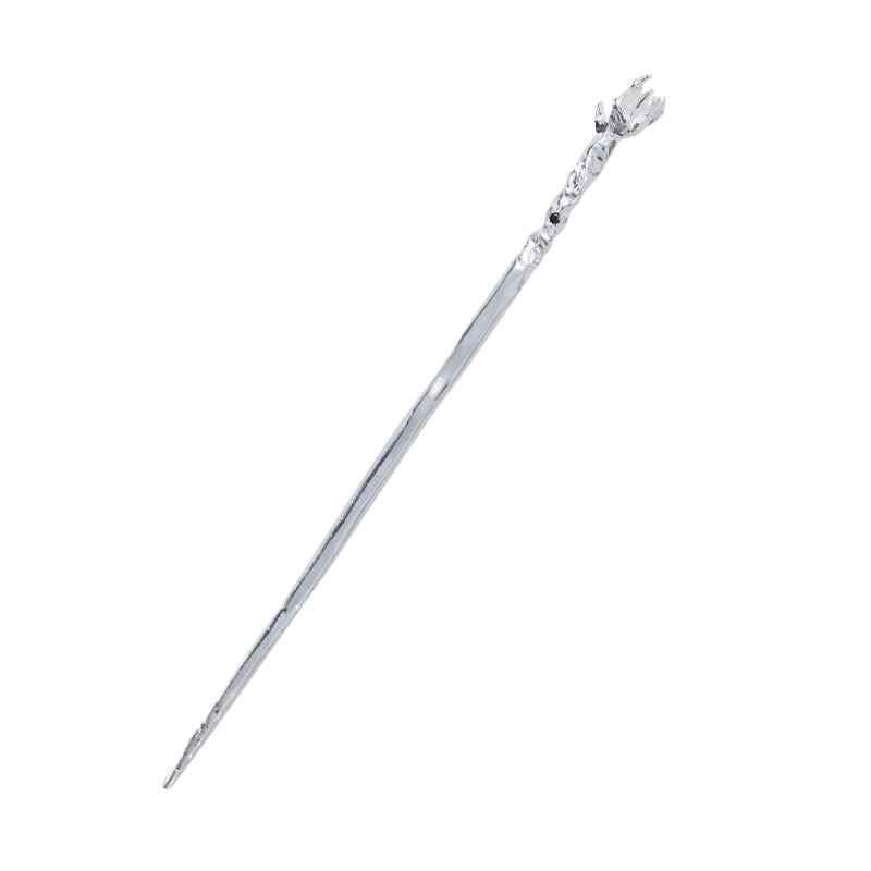 Black Gem Rose Hairpin