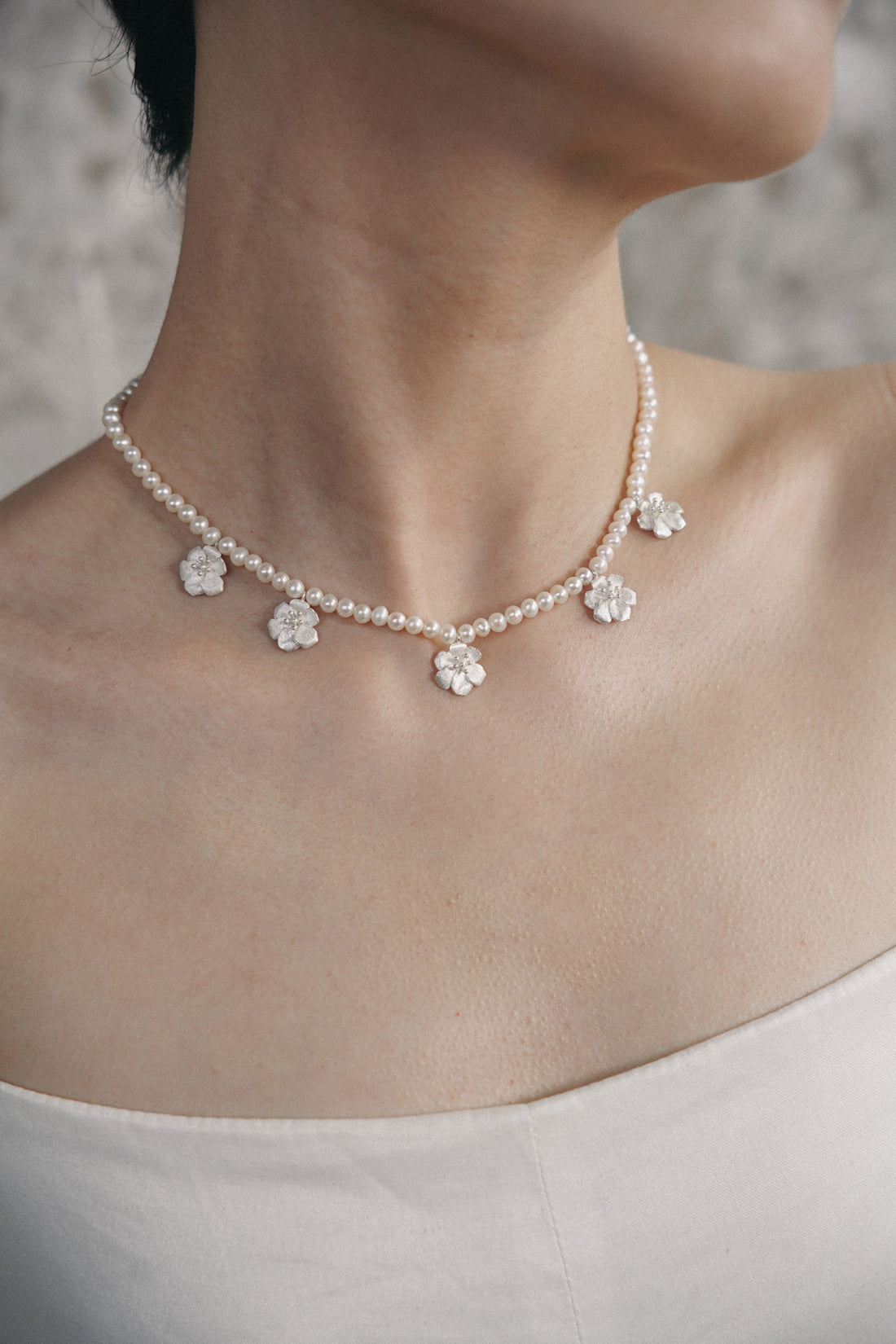 Shadow Weave Pearl Chain