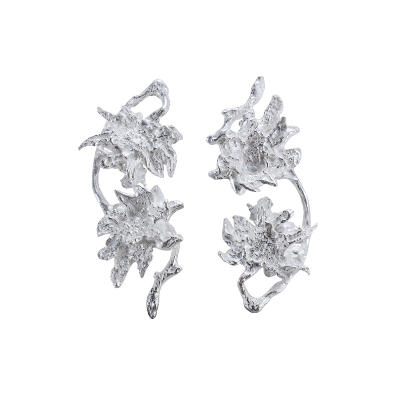 Twin Sunflower Studs