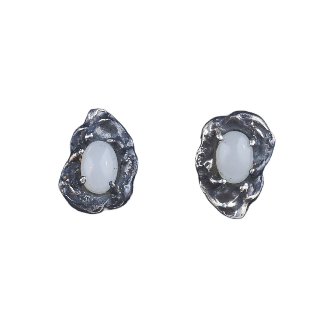Jade Stream Studs