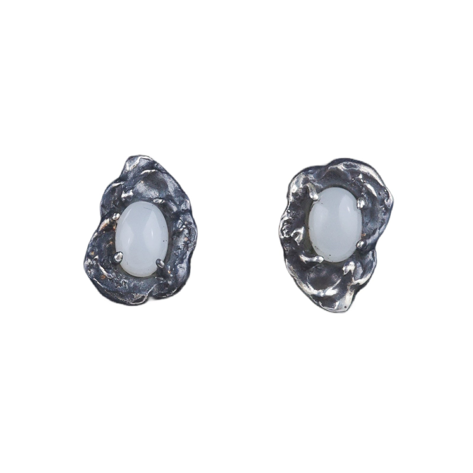 Jade Stream Studs