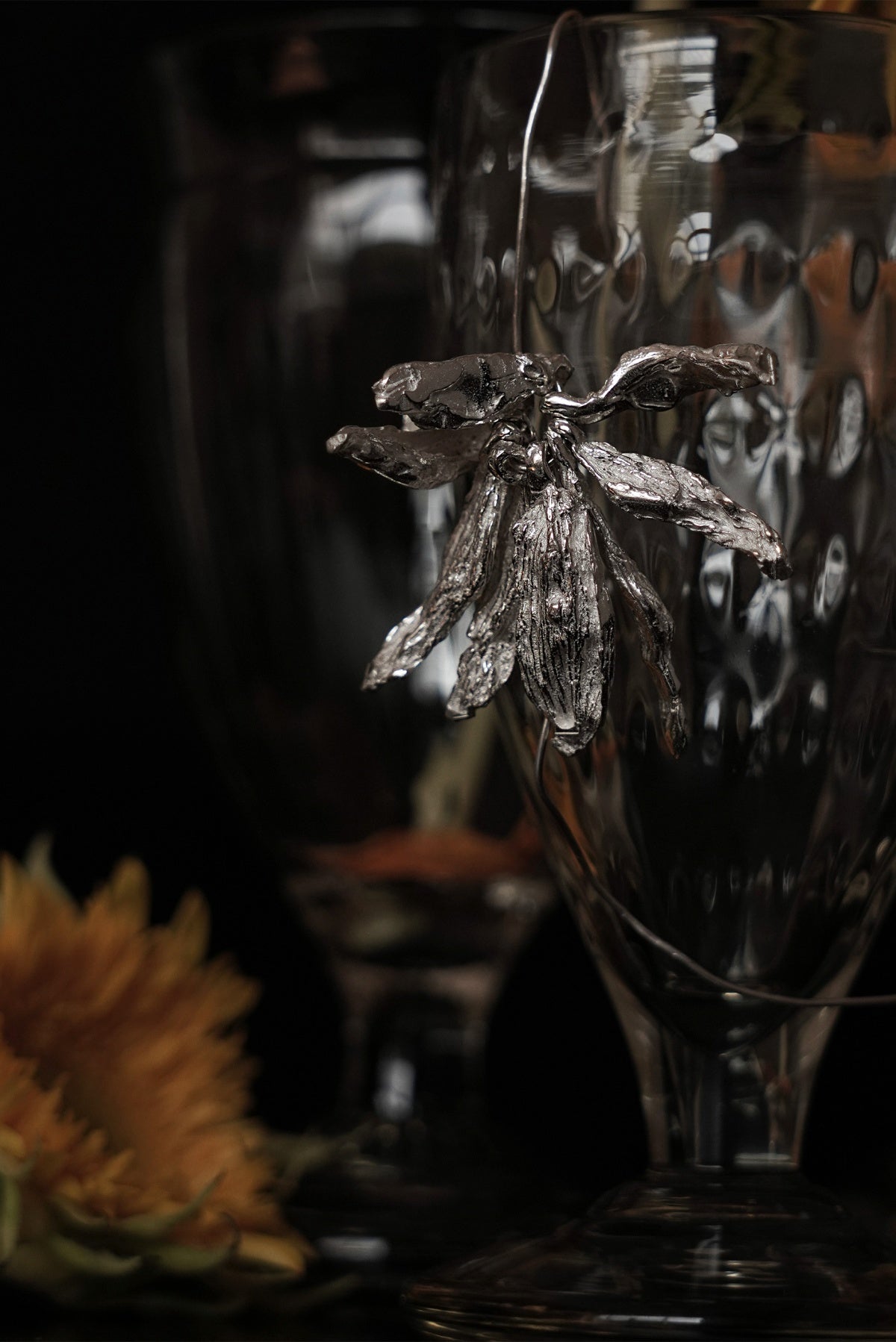Sunflower Withered Ear Hook