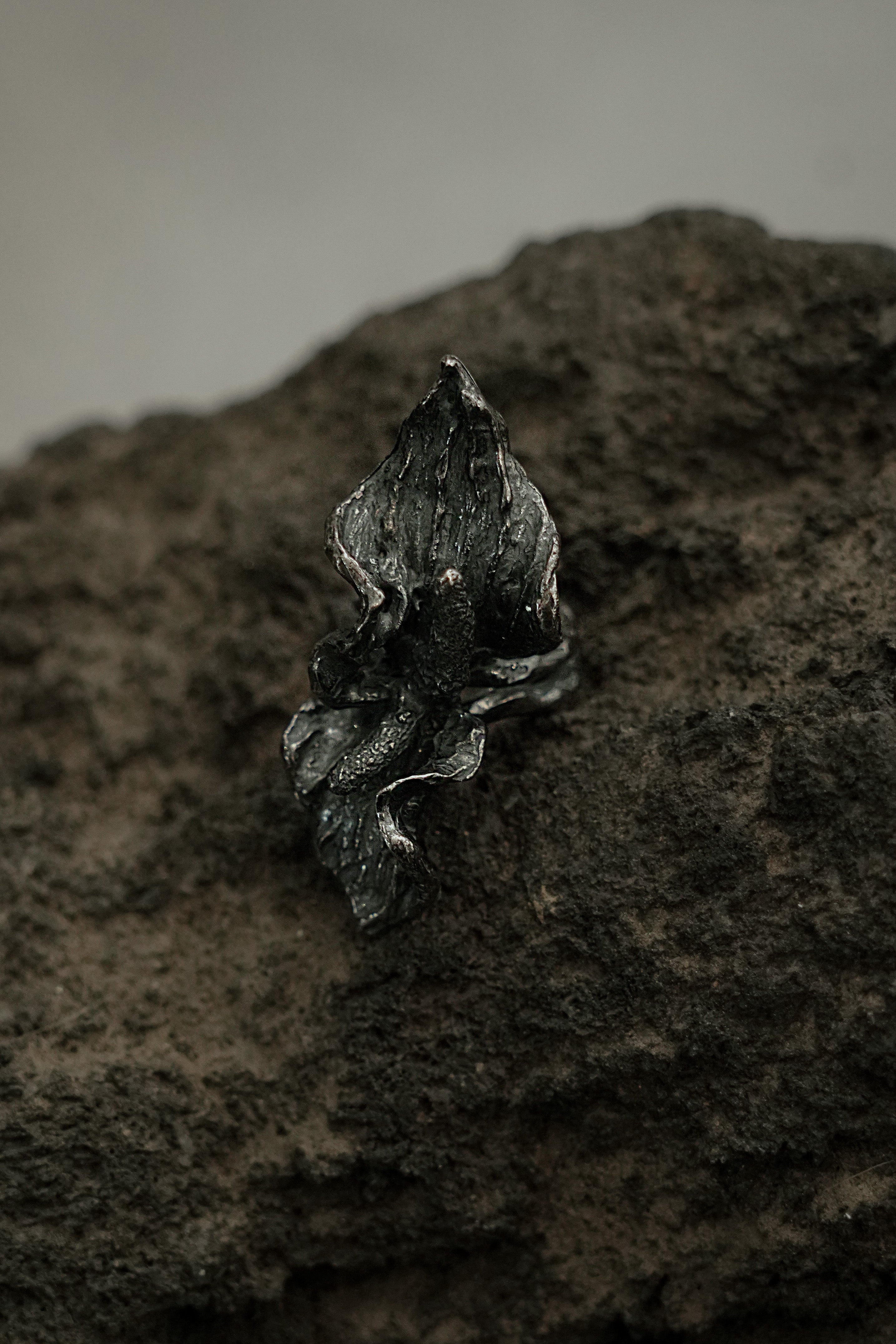 Candle Leaf Ring