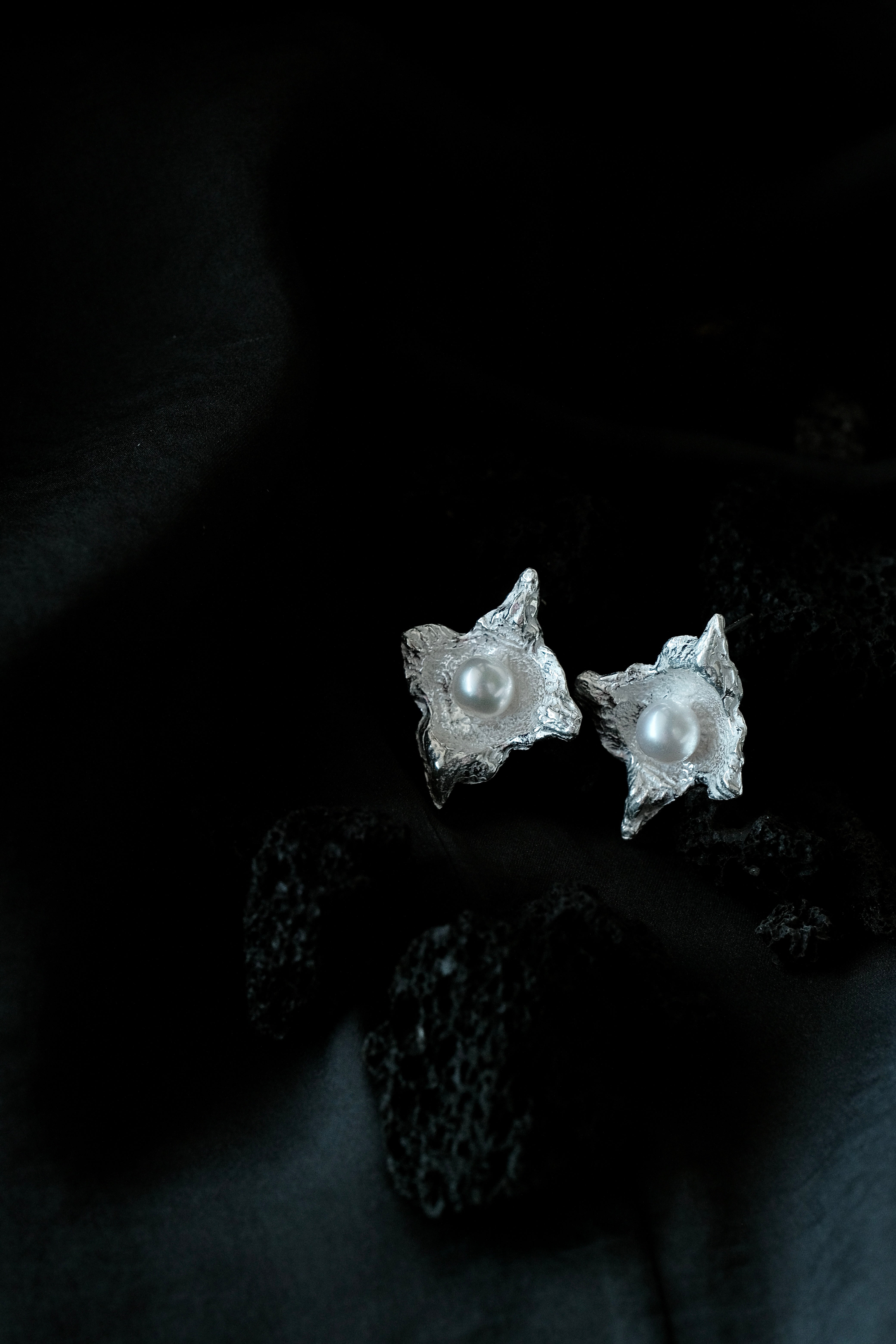 Persimmon Calyx Earrings
