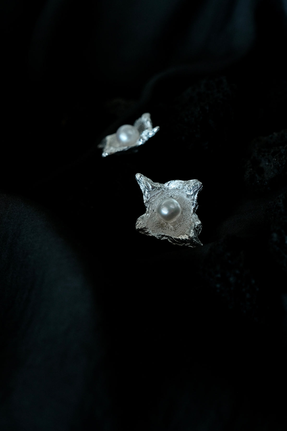 Persimmon Calyx Earrings