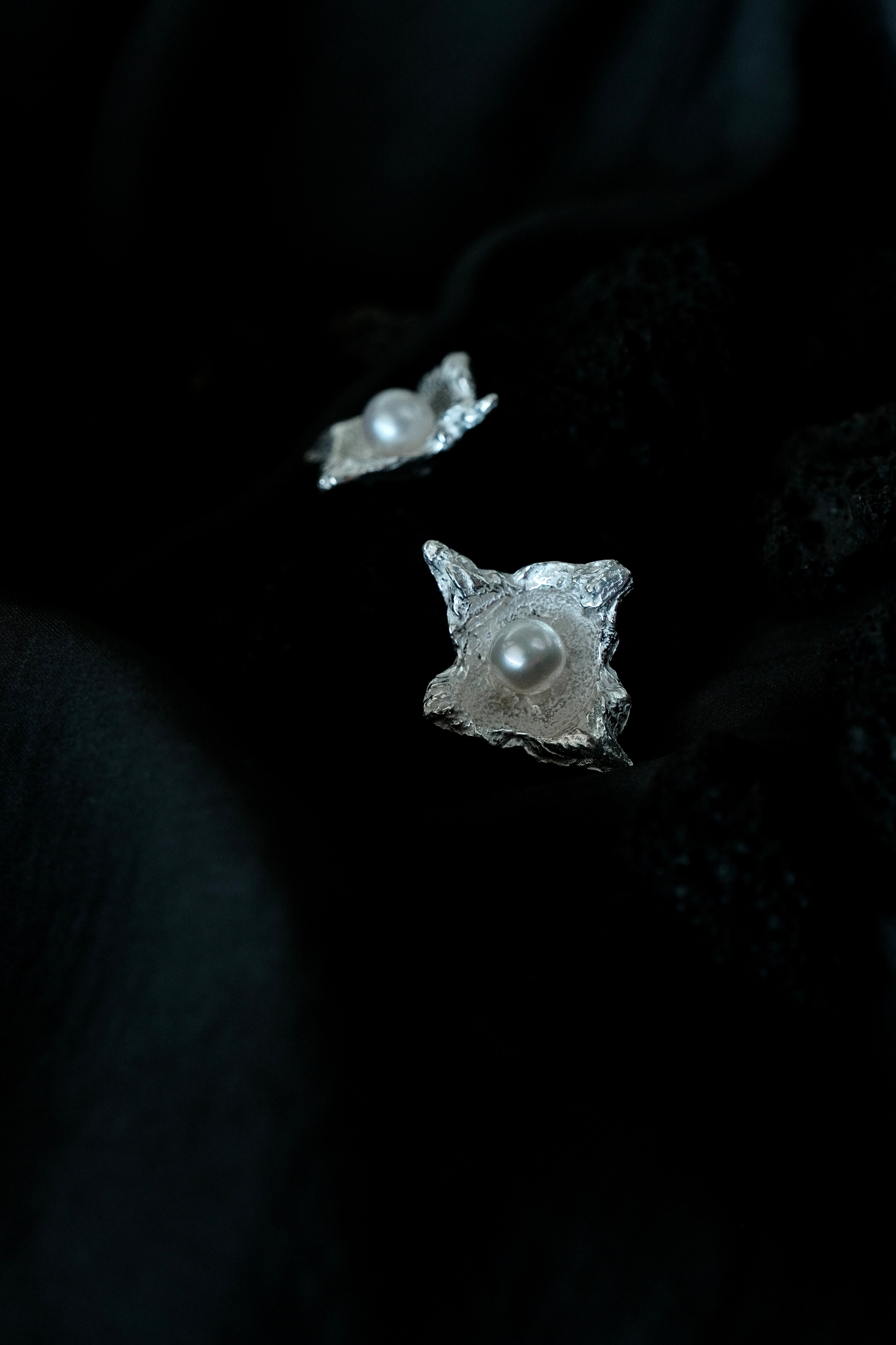 Persimmon Calyx Earrings