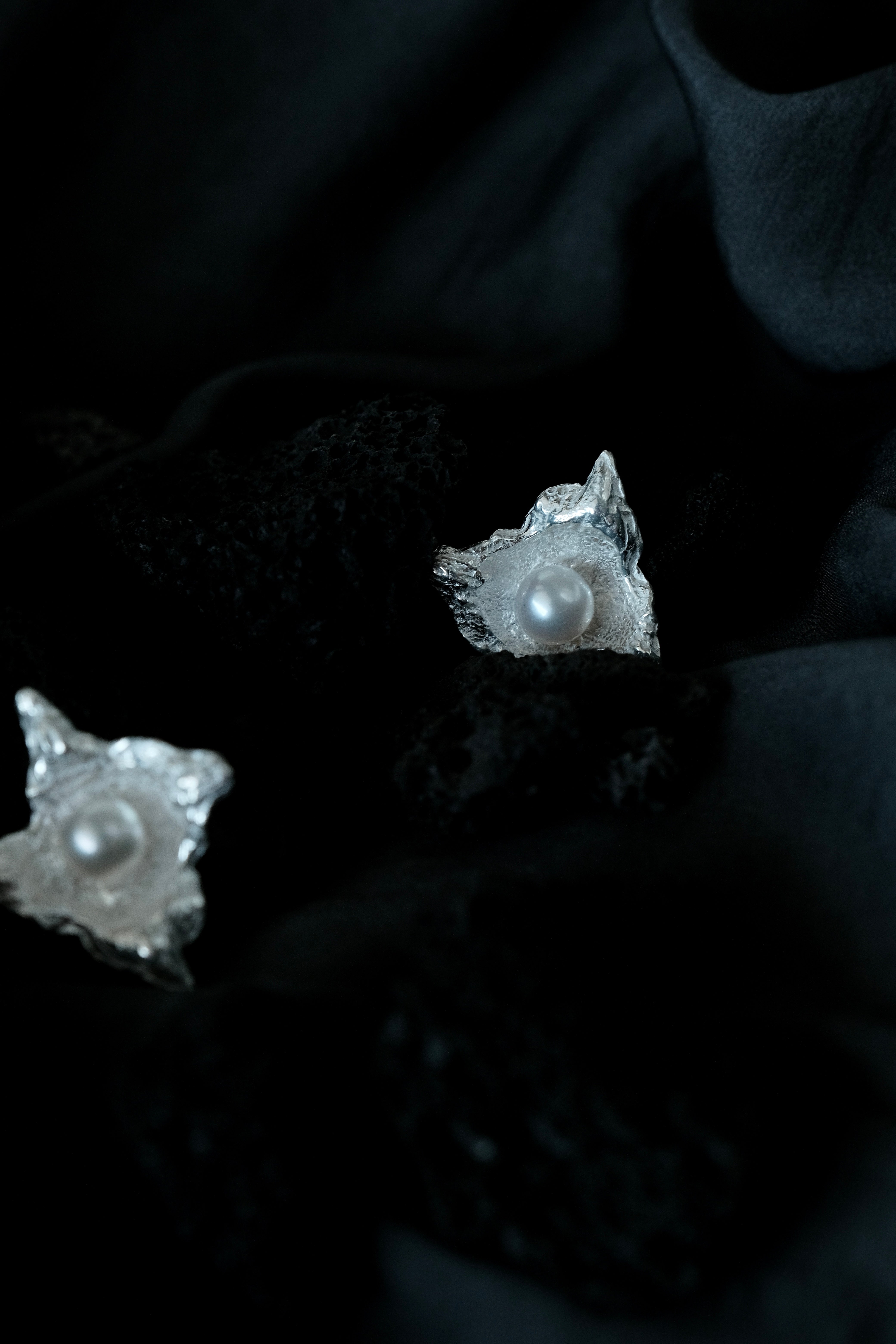 Persimmon Calyx Earrings