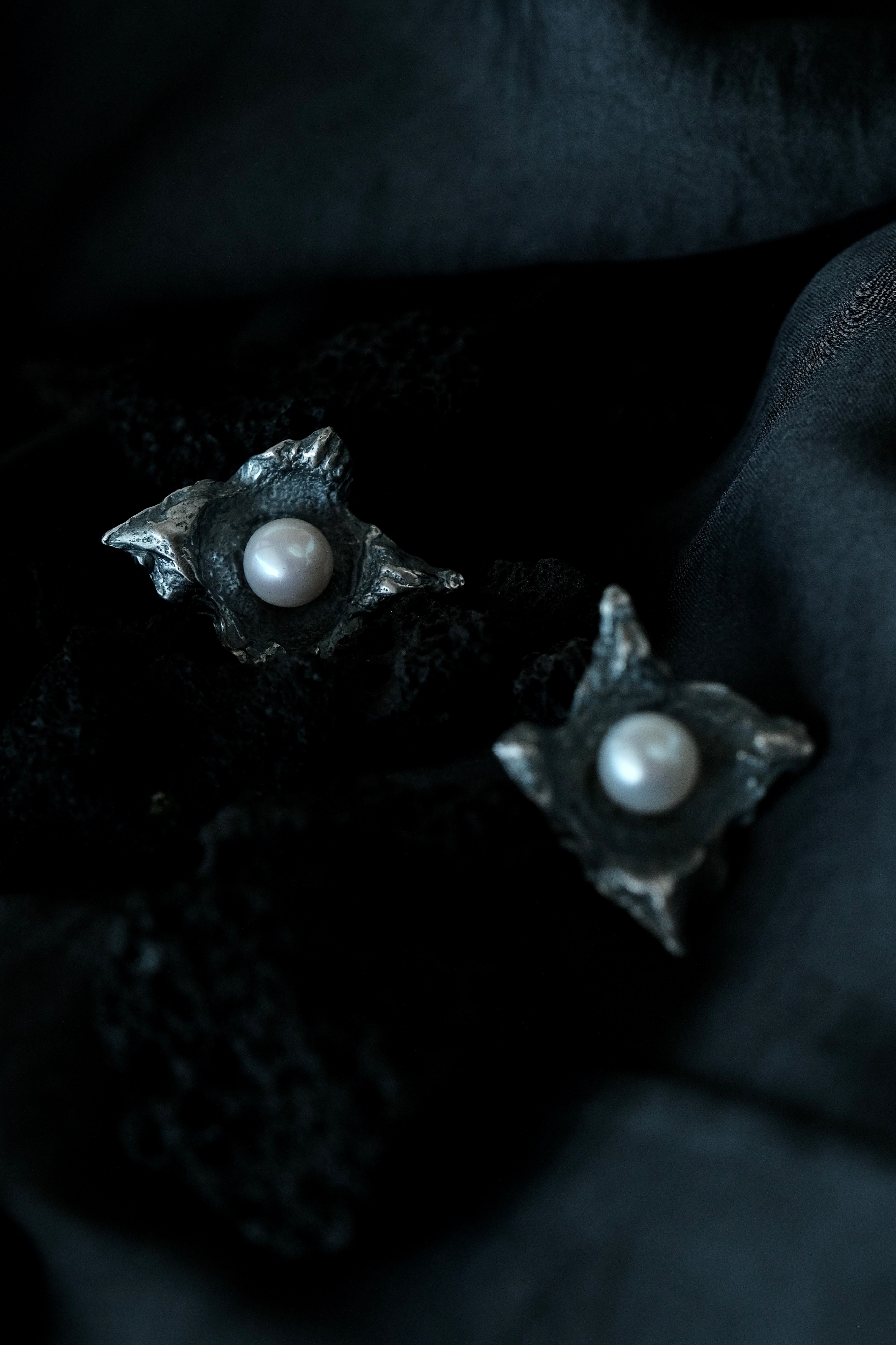 Persimmon Calyx Earrings