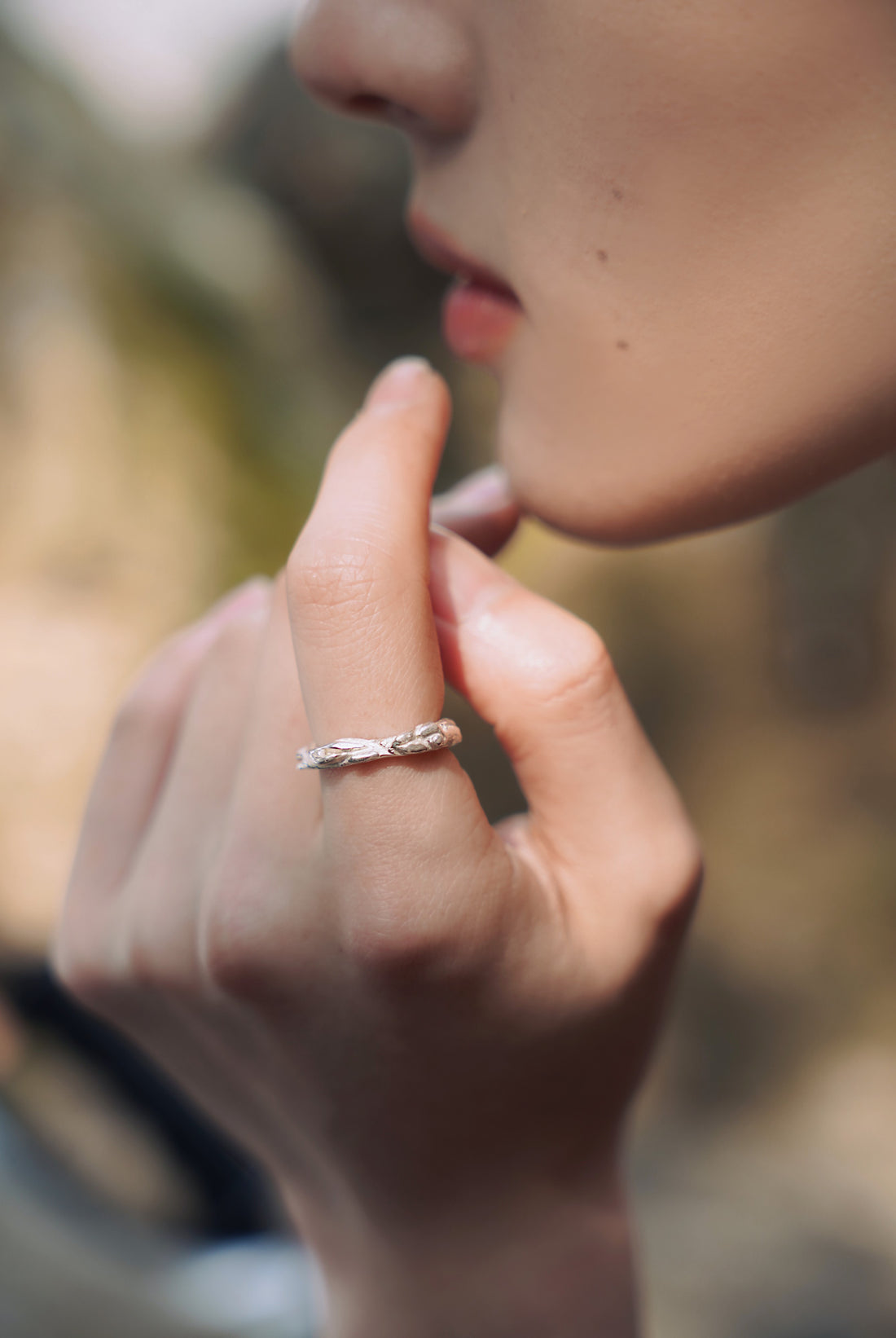 Flowing Plain Ring
