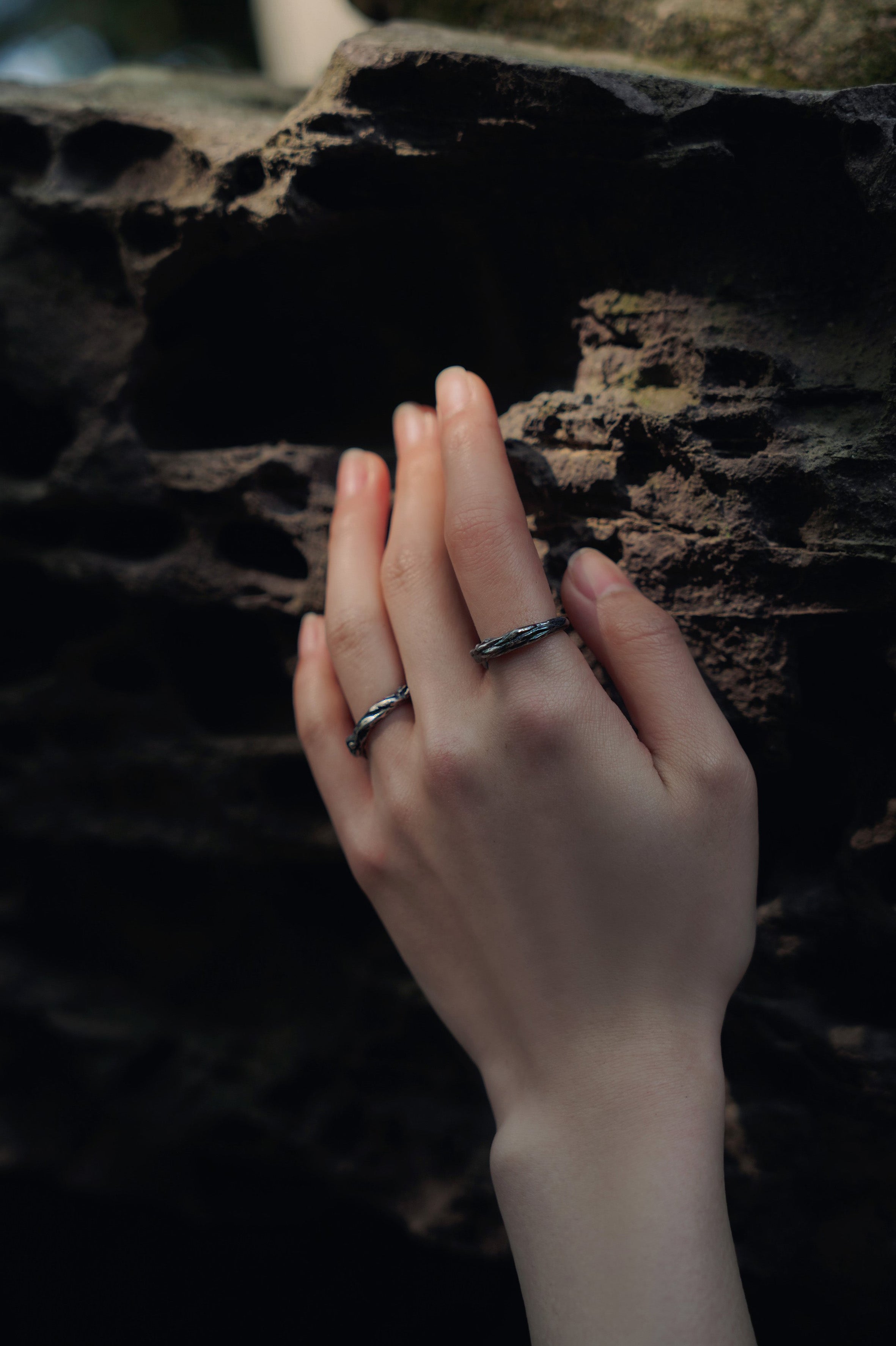 Leaf Stream Ring
