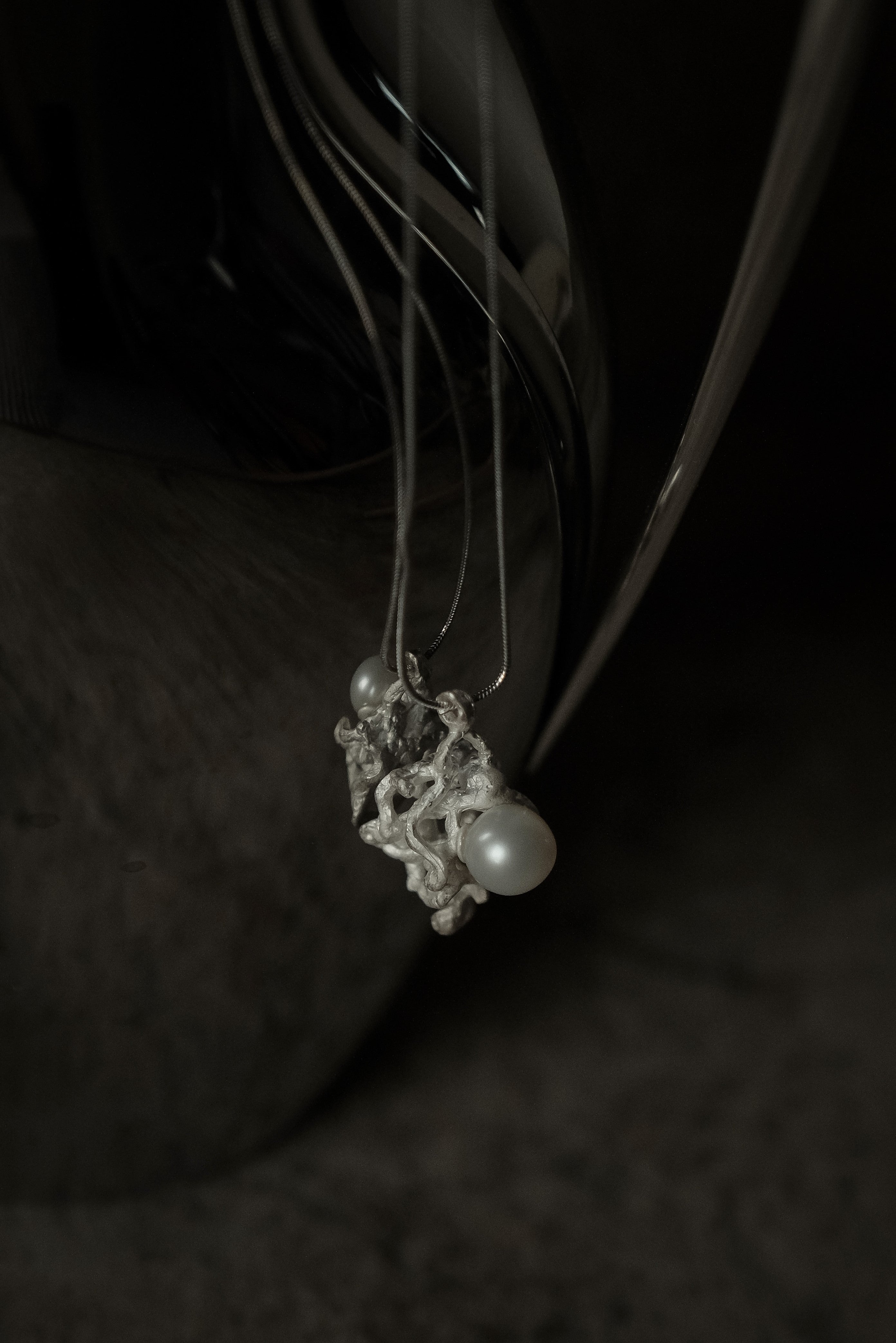 Stream Pearl Necklace