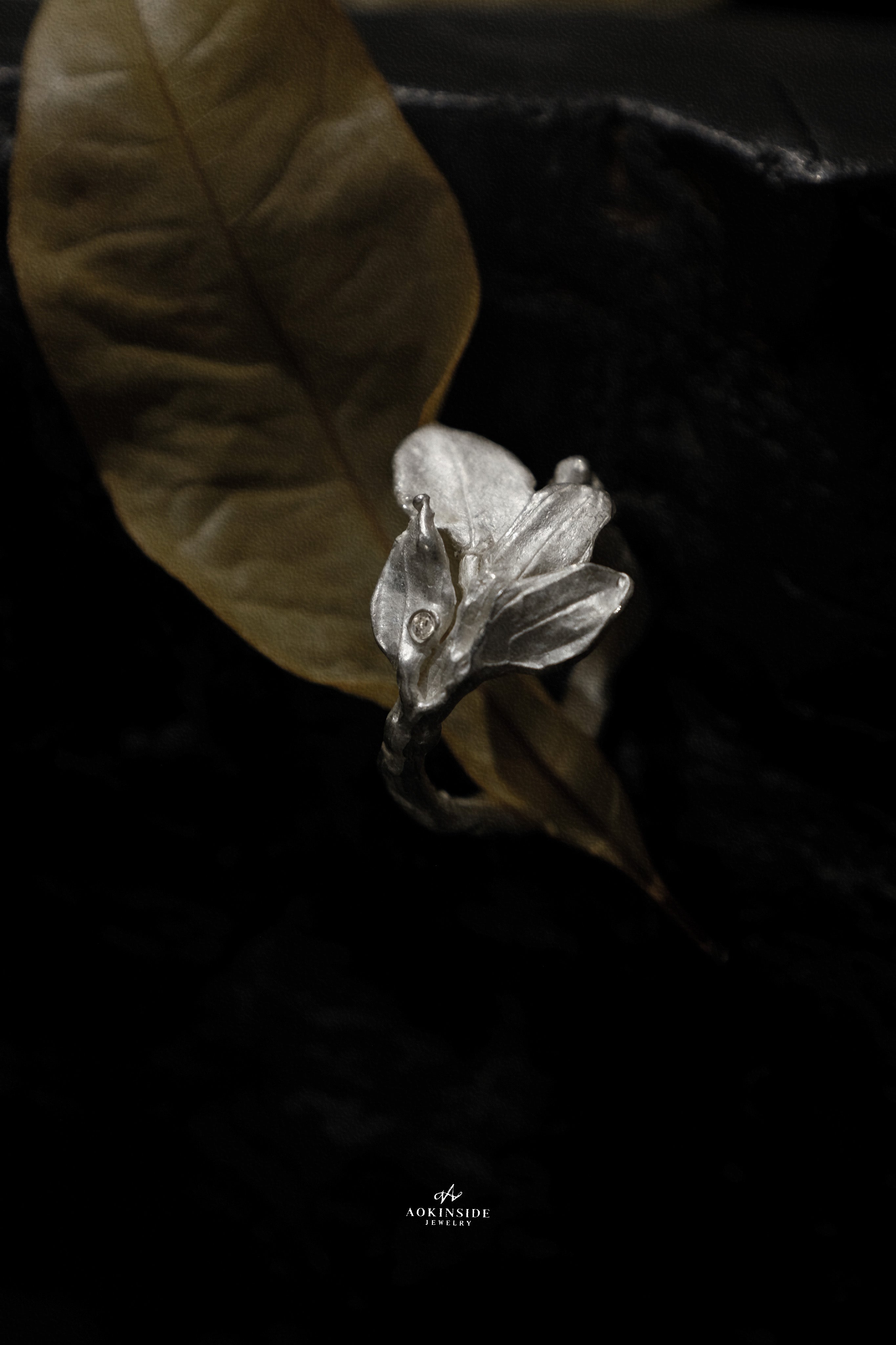 Leaf Flow Ring