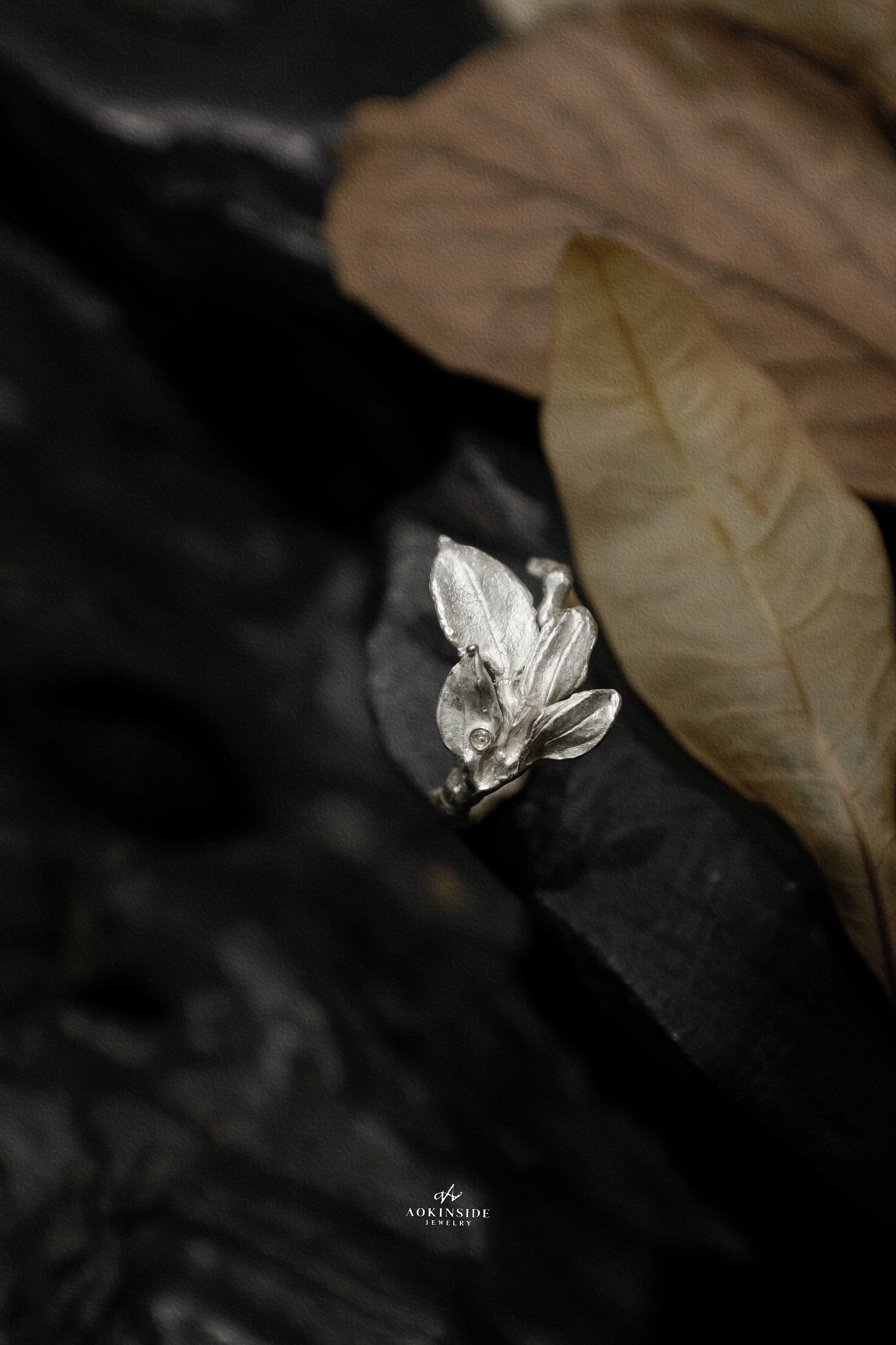 Leaf Flow Ring