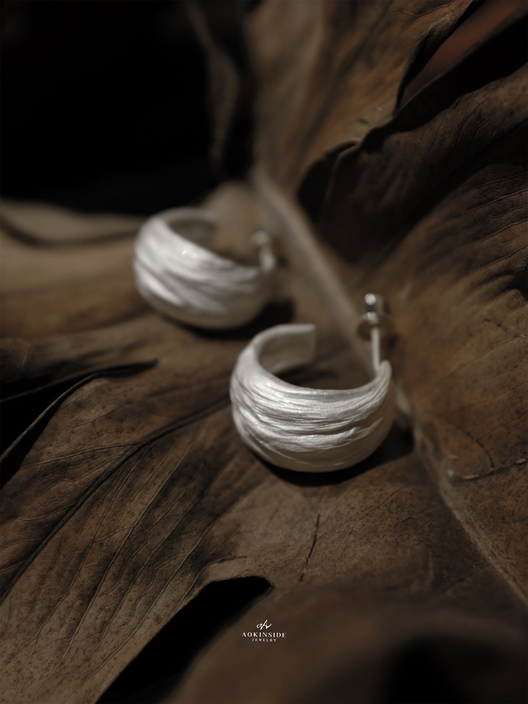 Flow Pattern Earrings