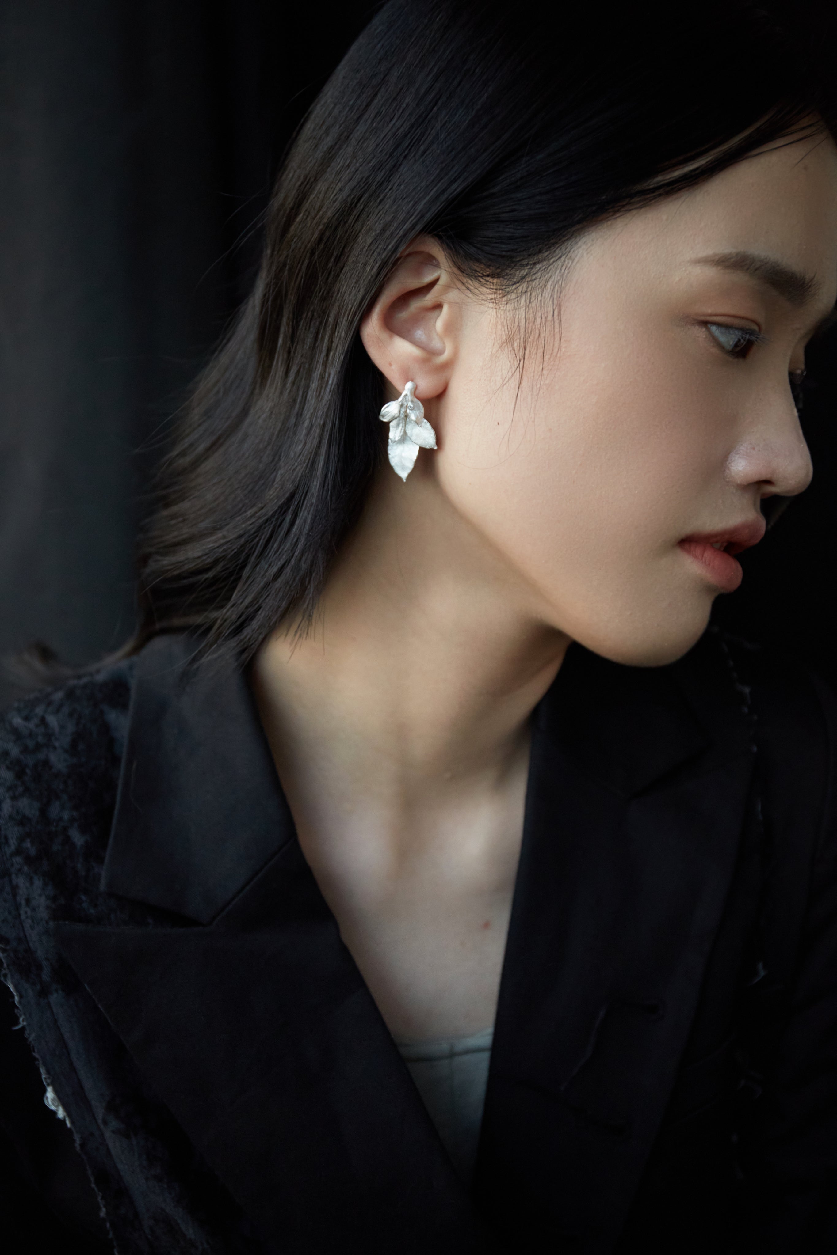 Leaf Flow Earrings (No Tassel)
