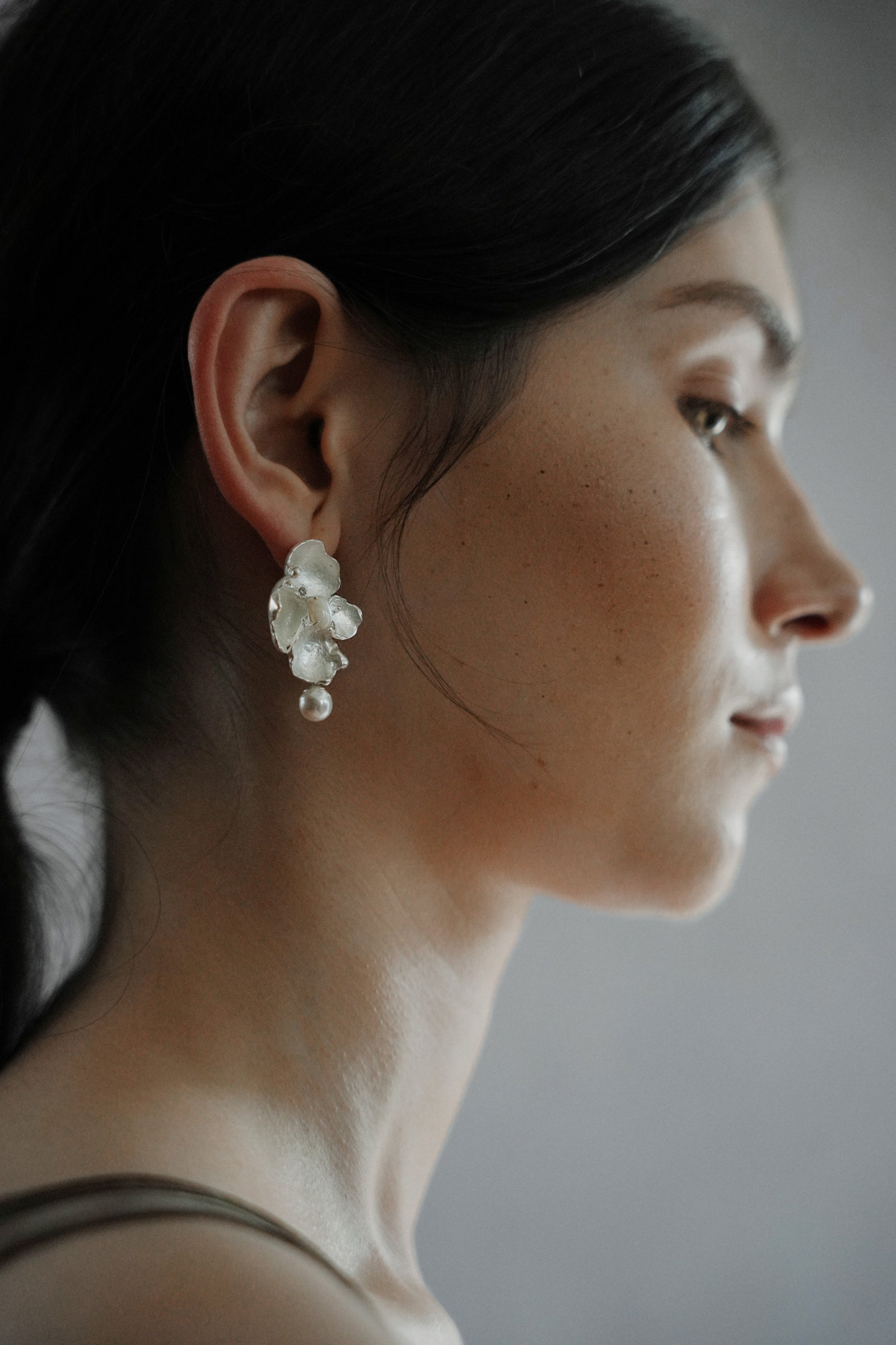 Stone Flower Spirit Earrings