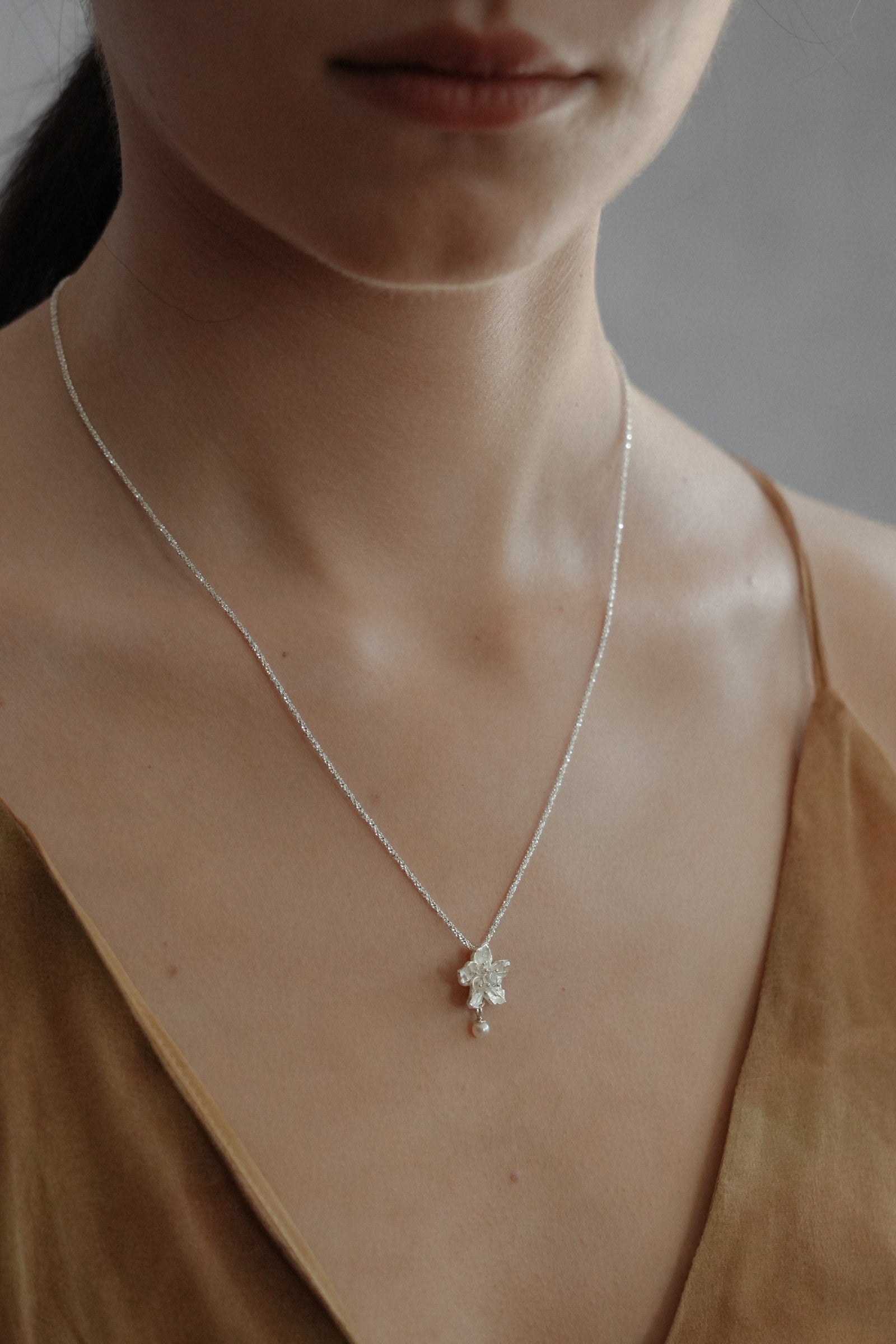 Moonlit Bloom Necklace