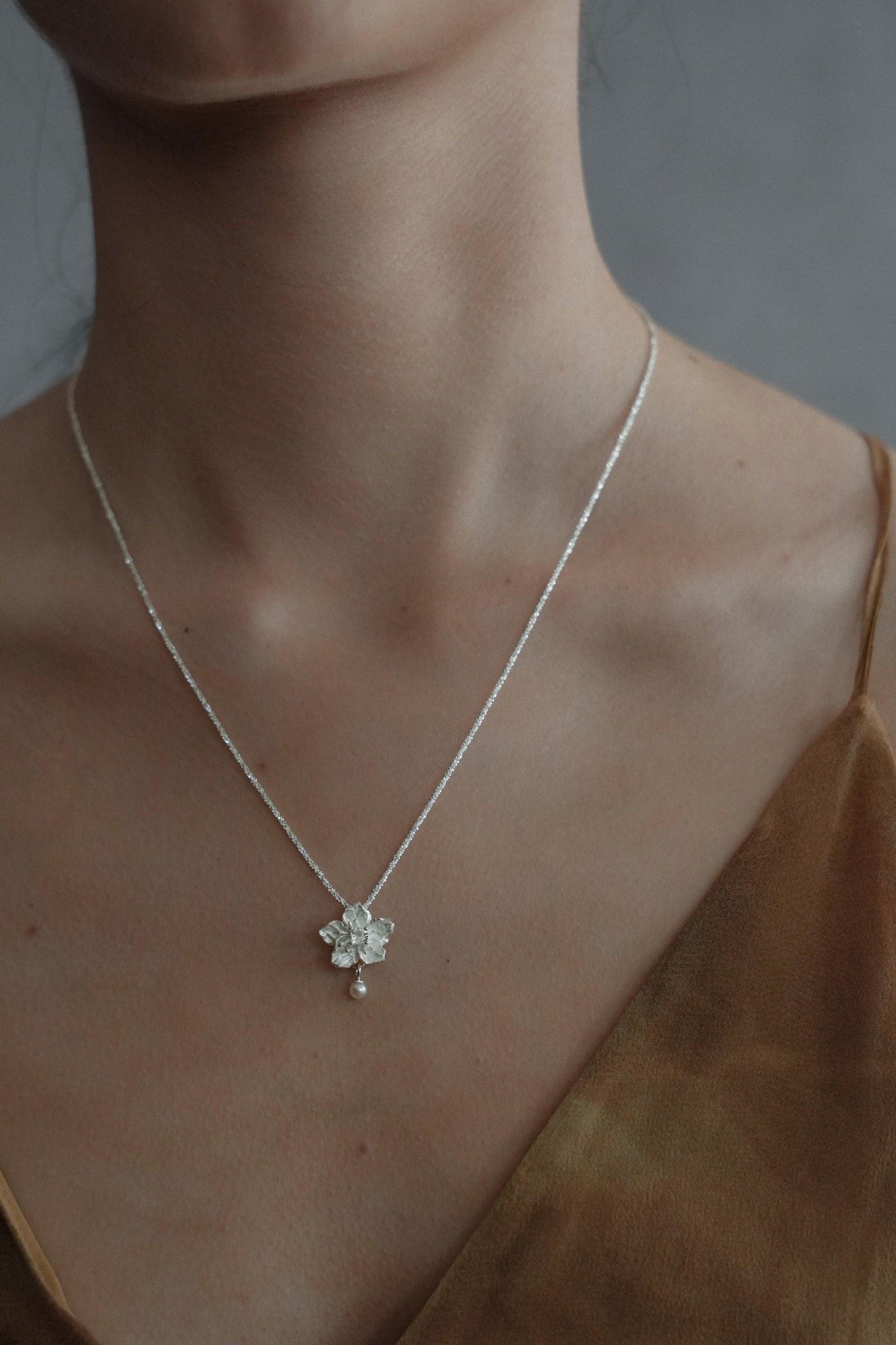 Moonlit Bloom Necklace