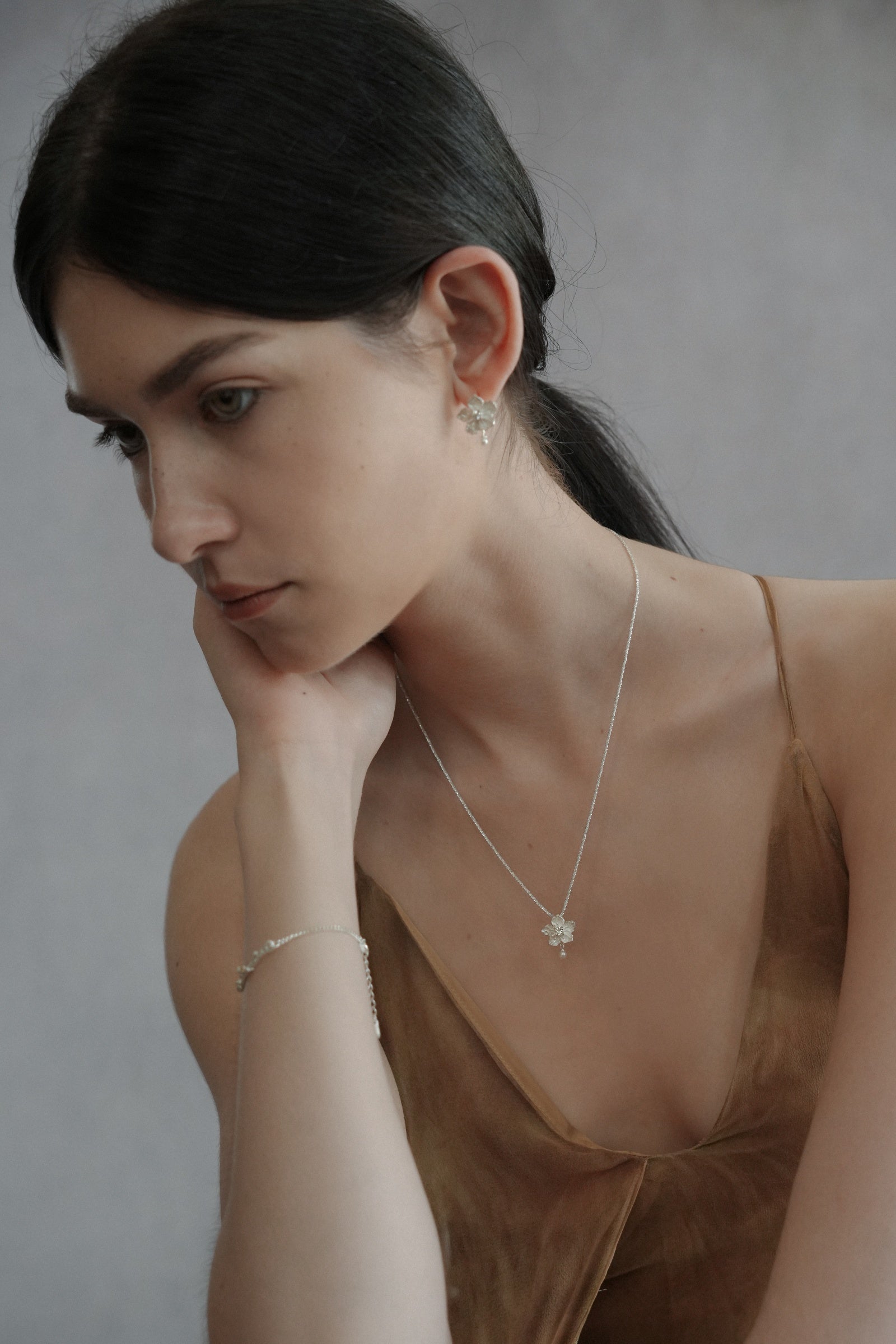 Moonlit Bloom Necklace