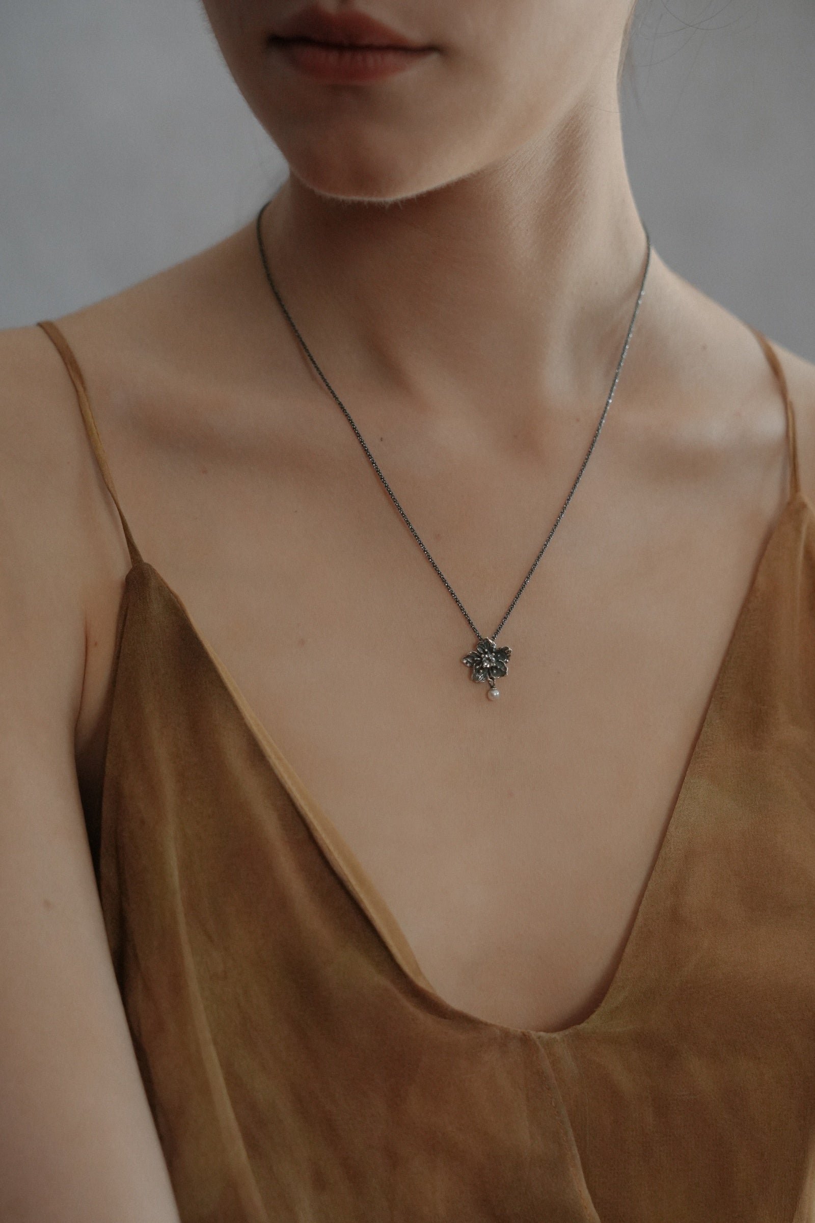 Moonlit Bloom Necklace