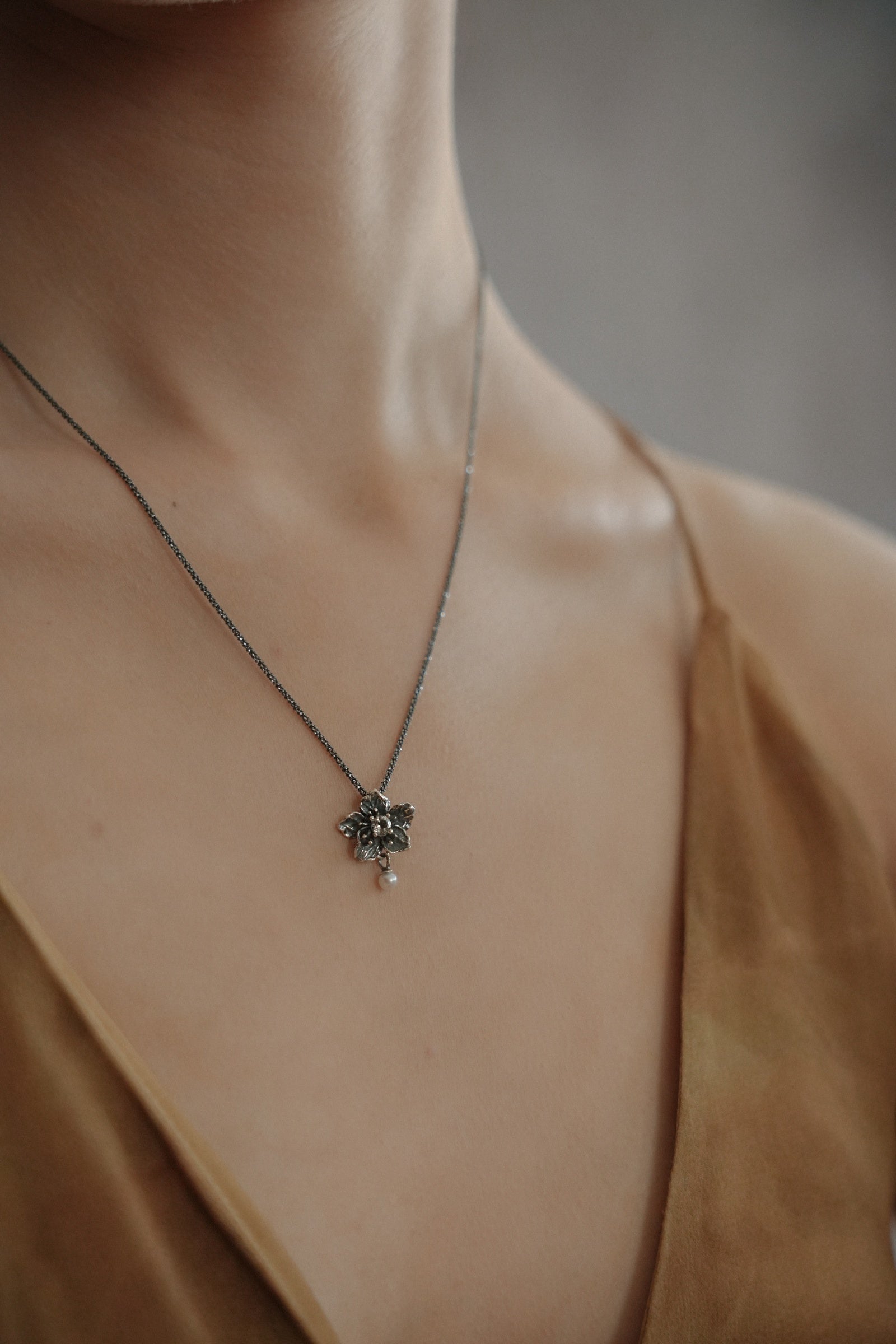 Moonlit Bloom Necklace