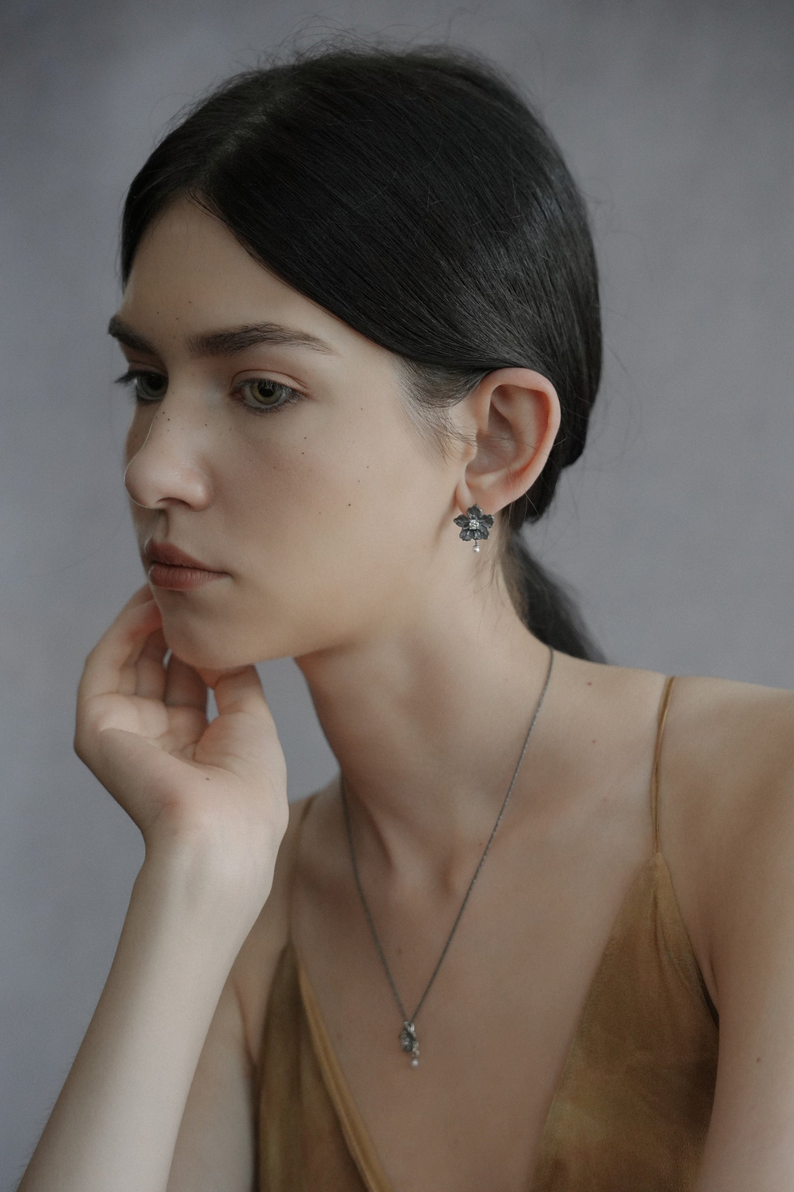 Moonlit Bloom Earrings