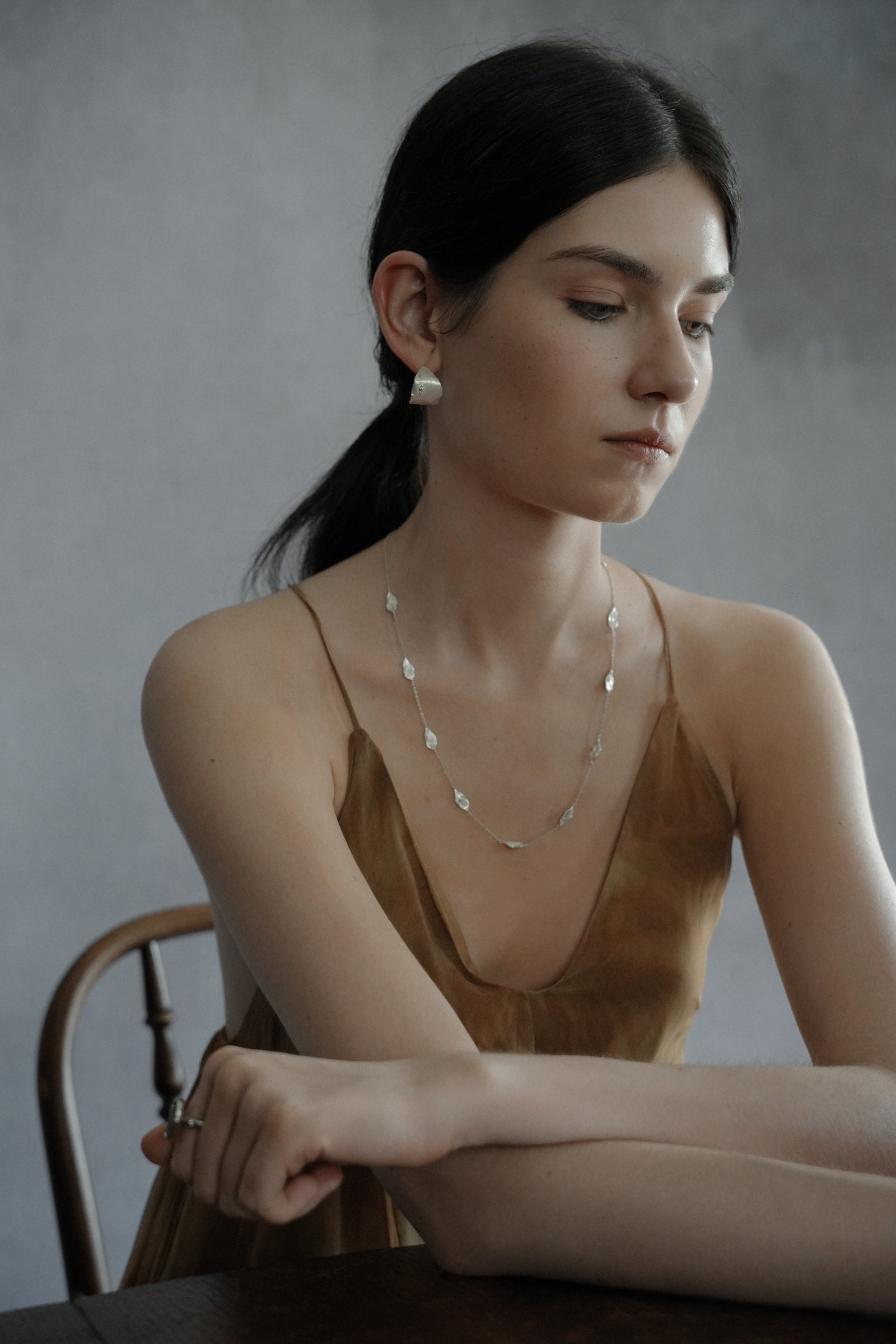 Tiny Petal Necklace