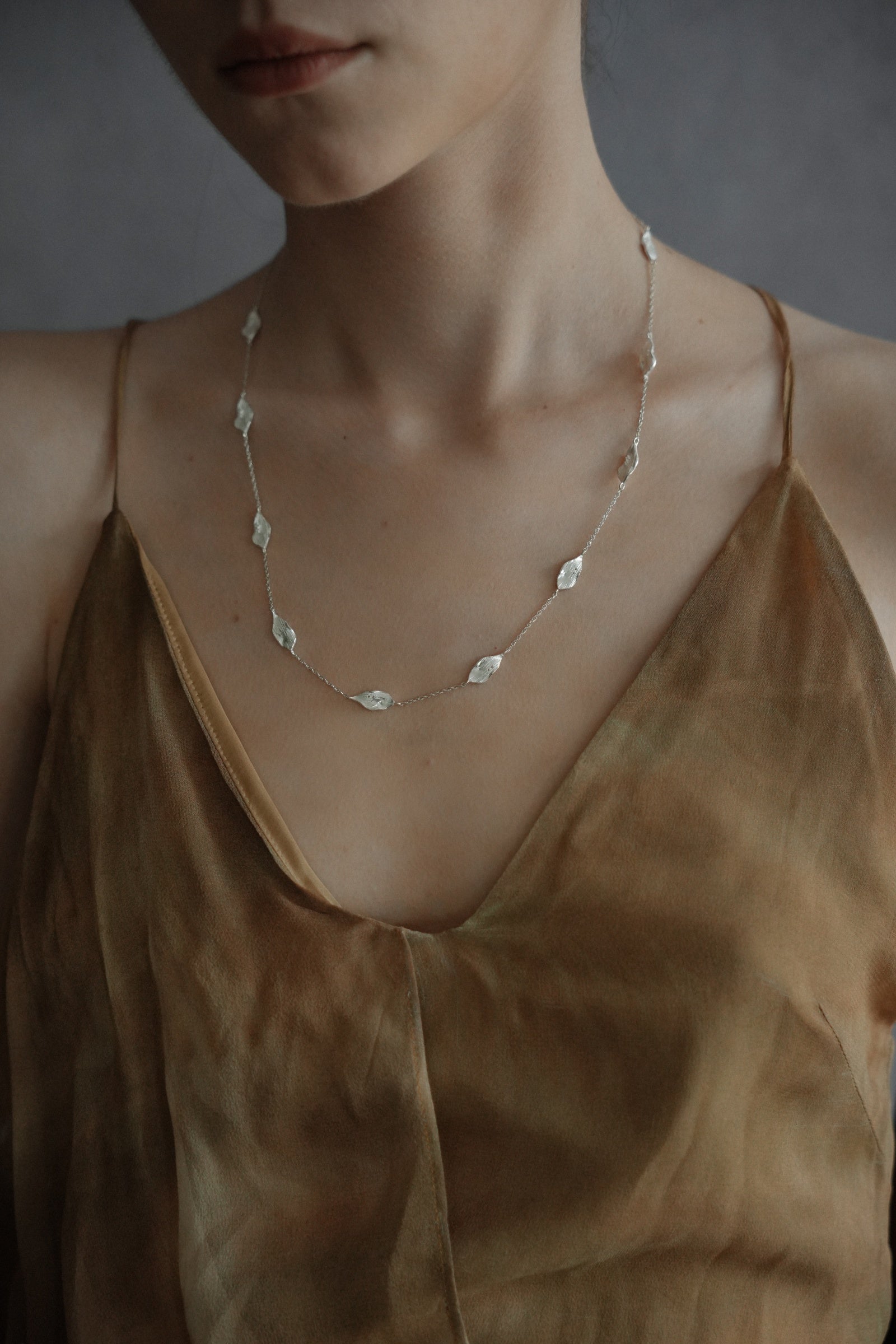 Tiny Petal Necklace