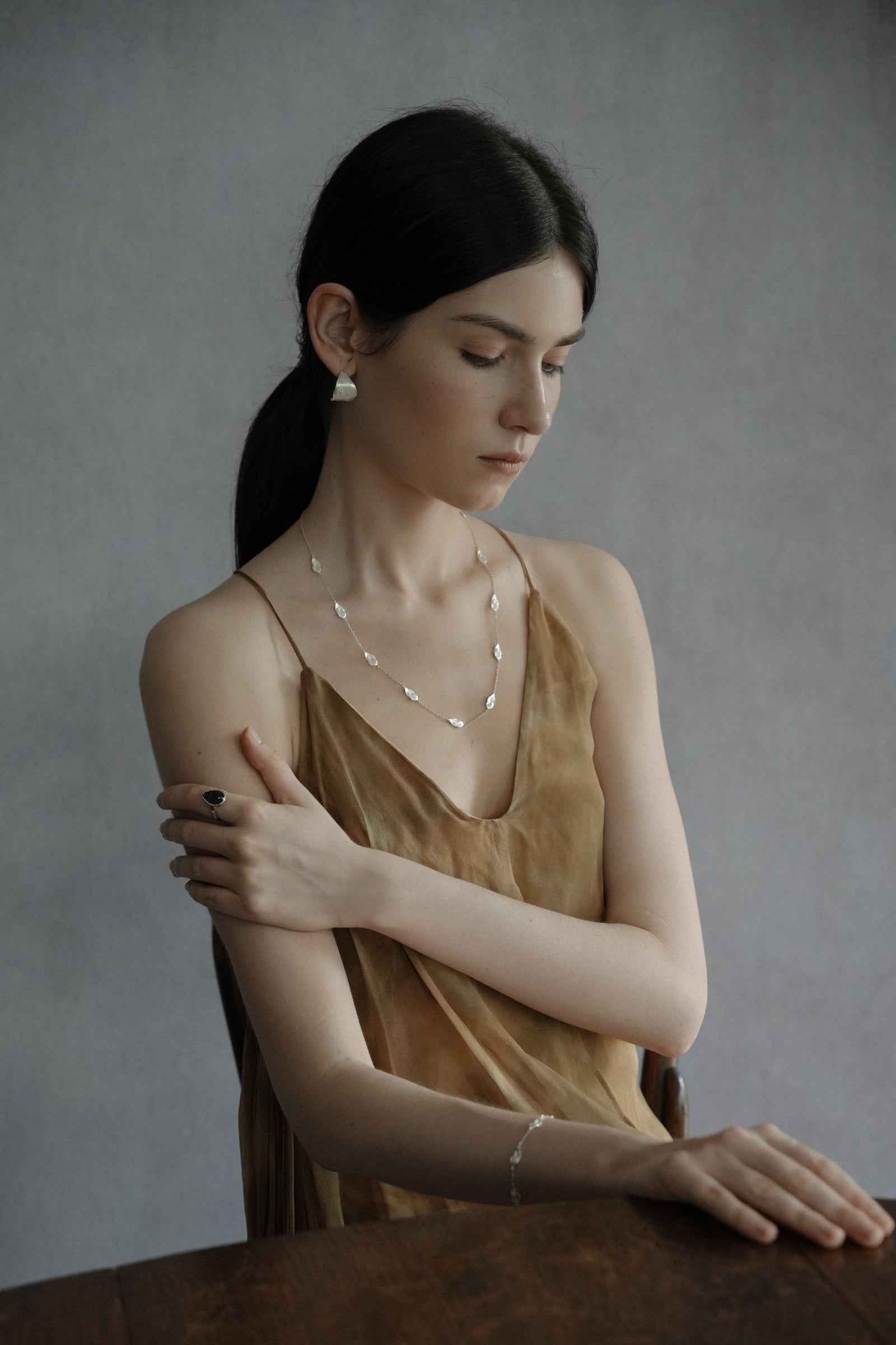 Tiny Petal Necklace