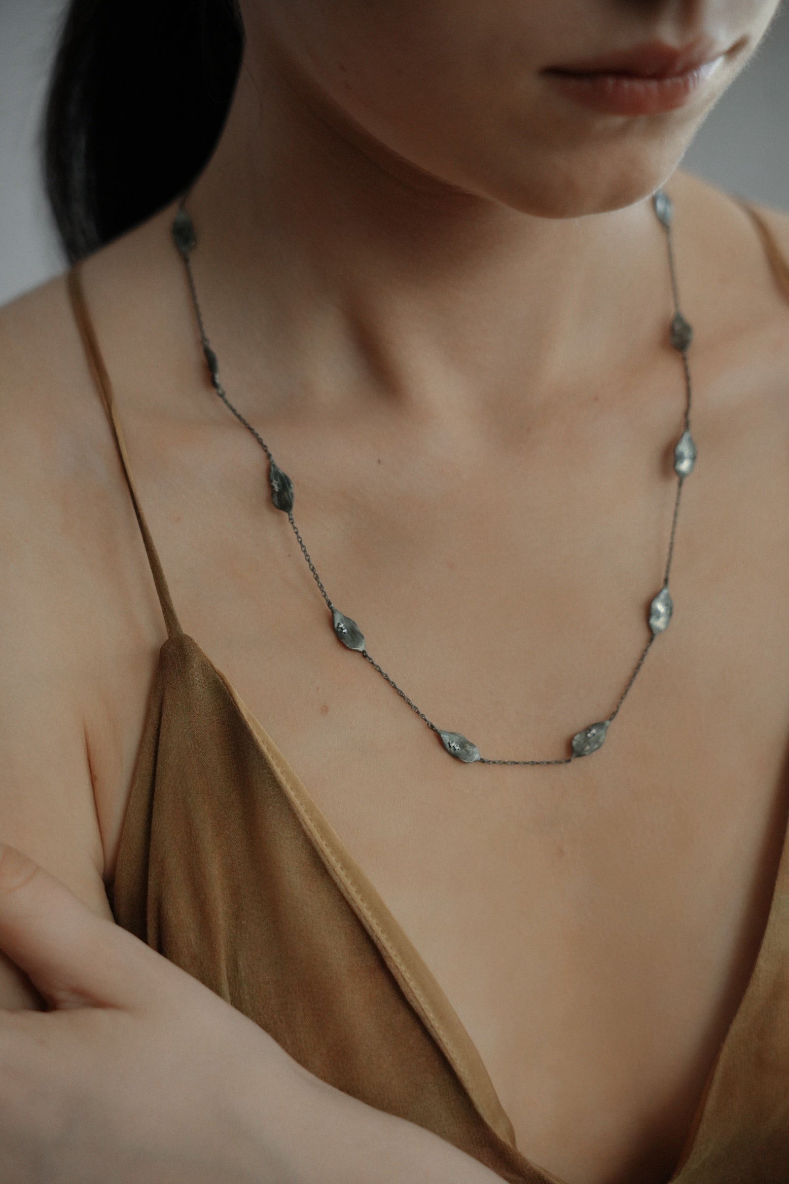 Tiny Petal Necklace