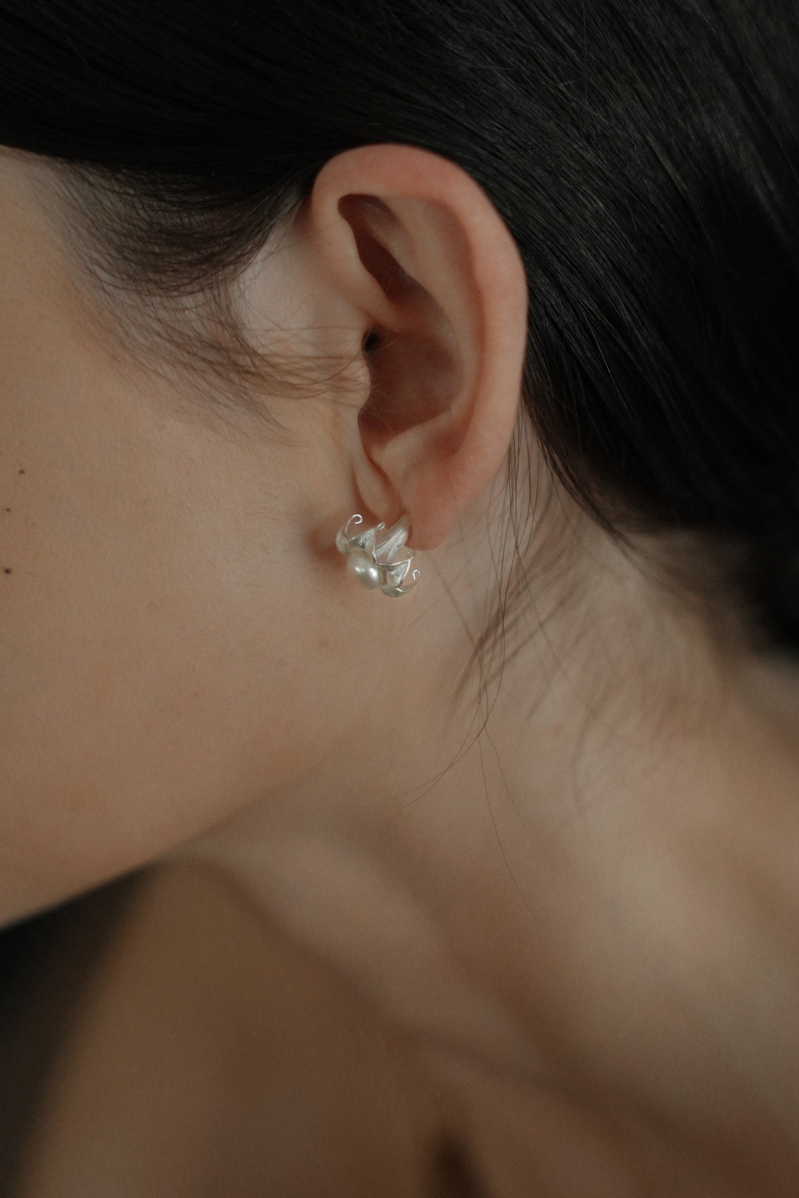 Datura Flower Earrings