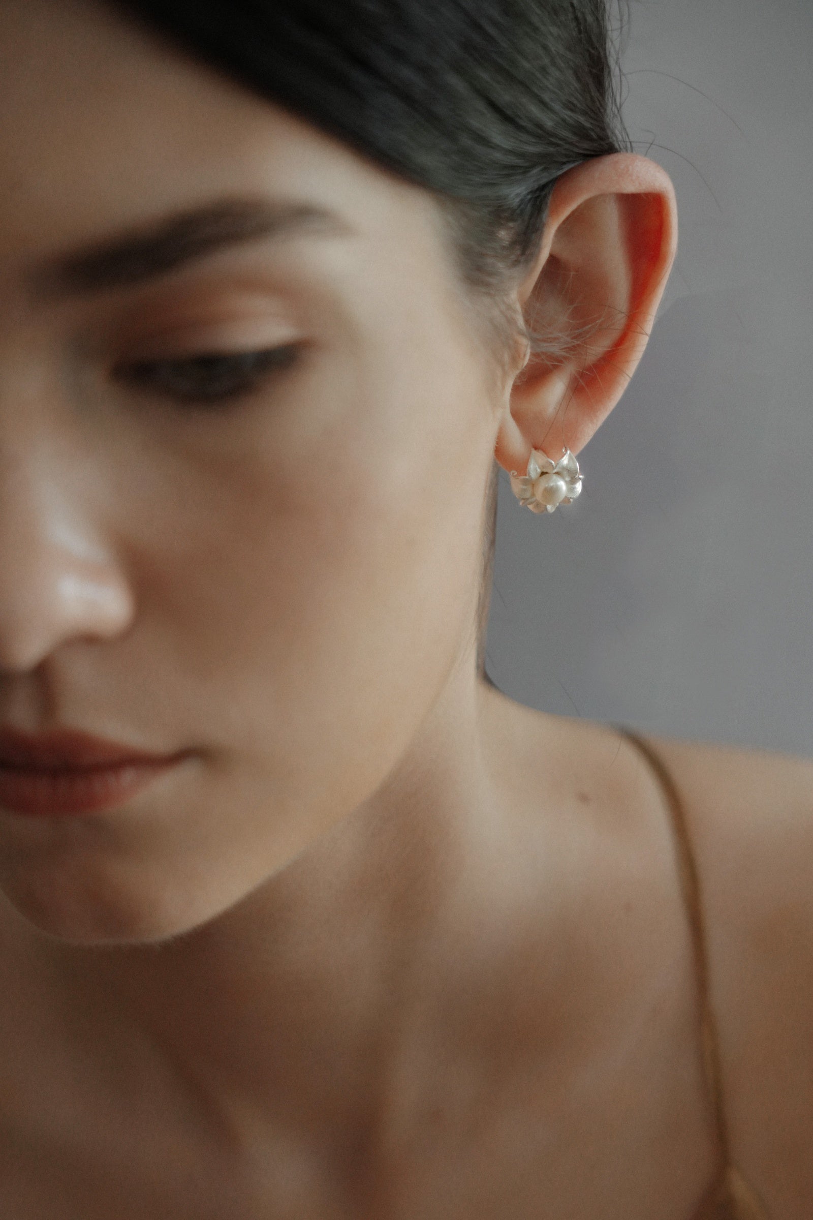 Datura Flower Earrings
