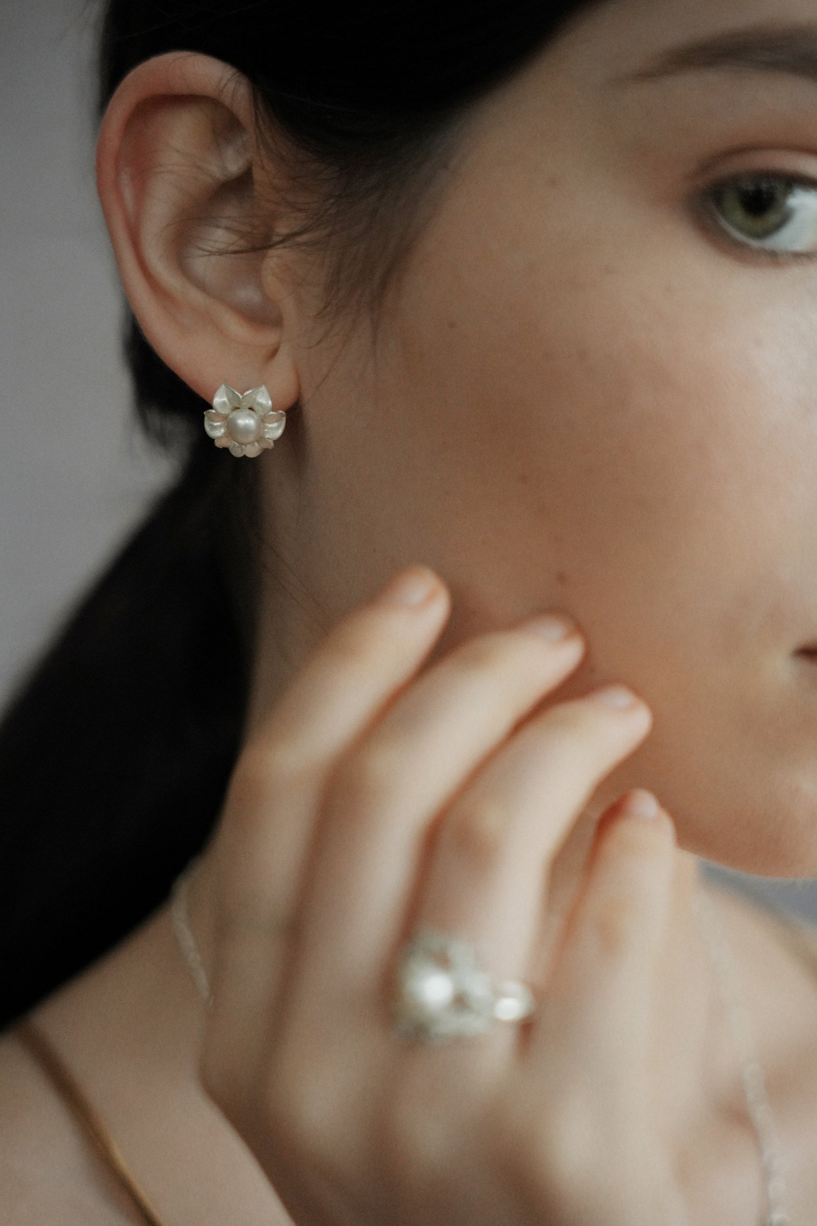 Datura Flower Earrings