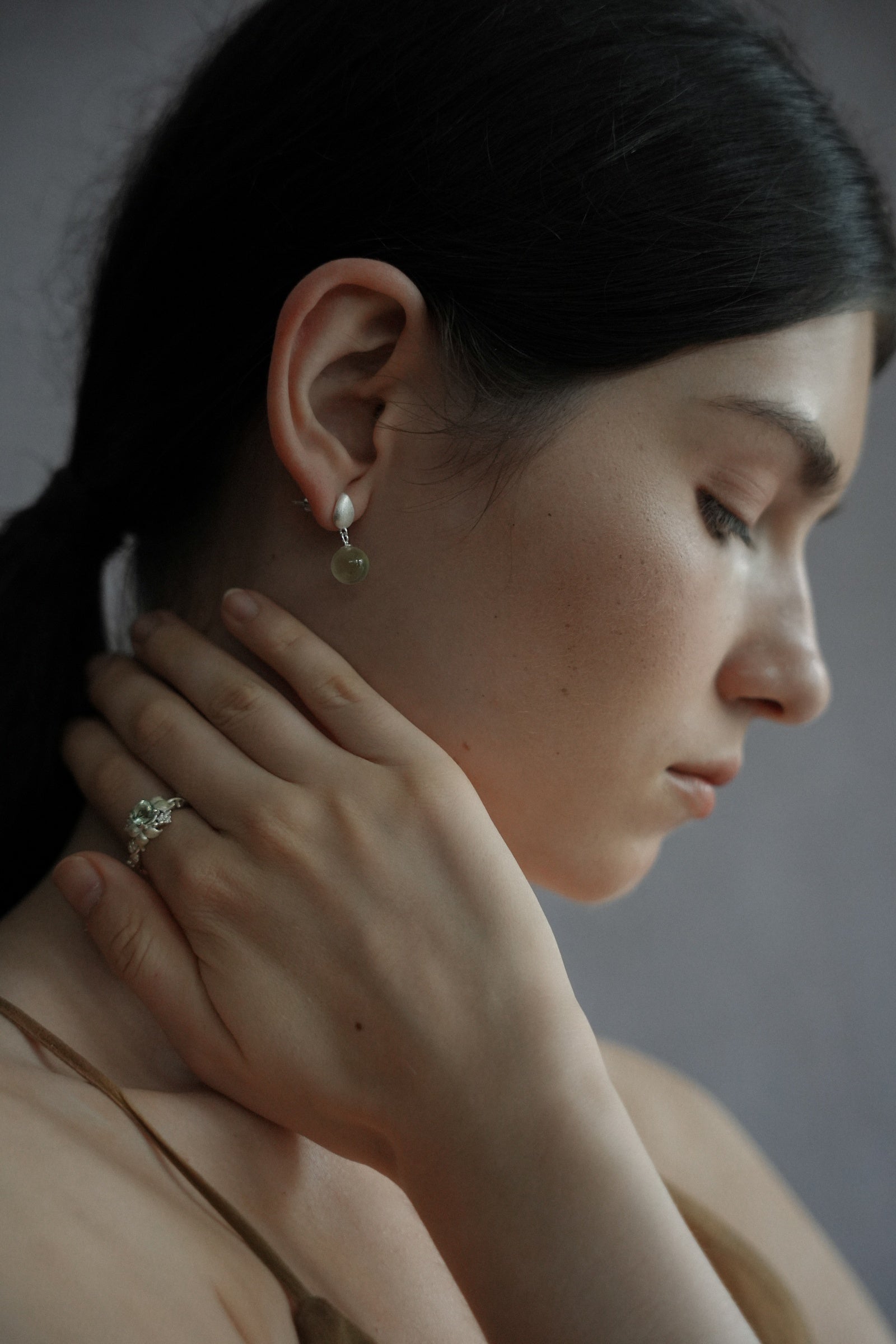 Clear Dew Earrings