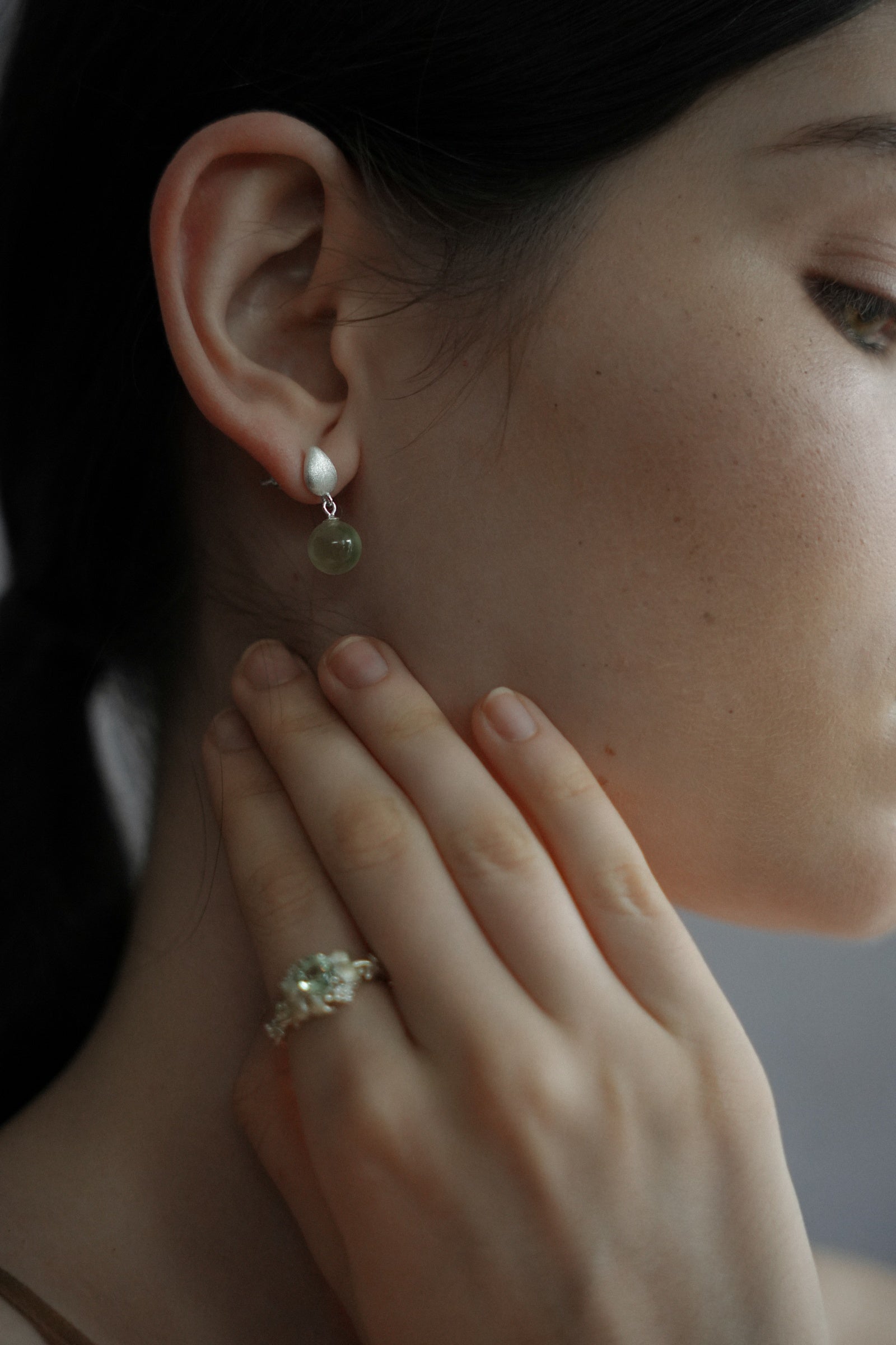 Clear Dew Earrings
