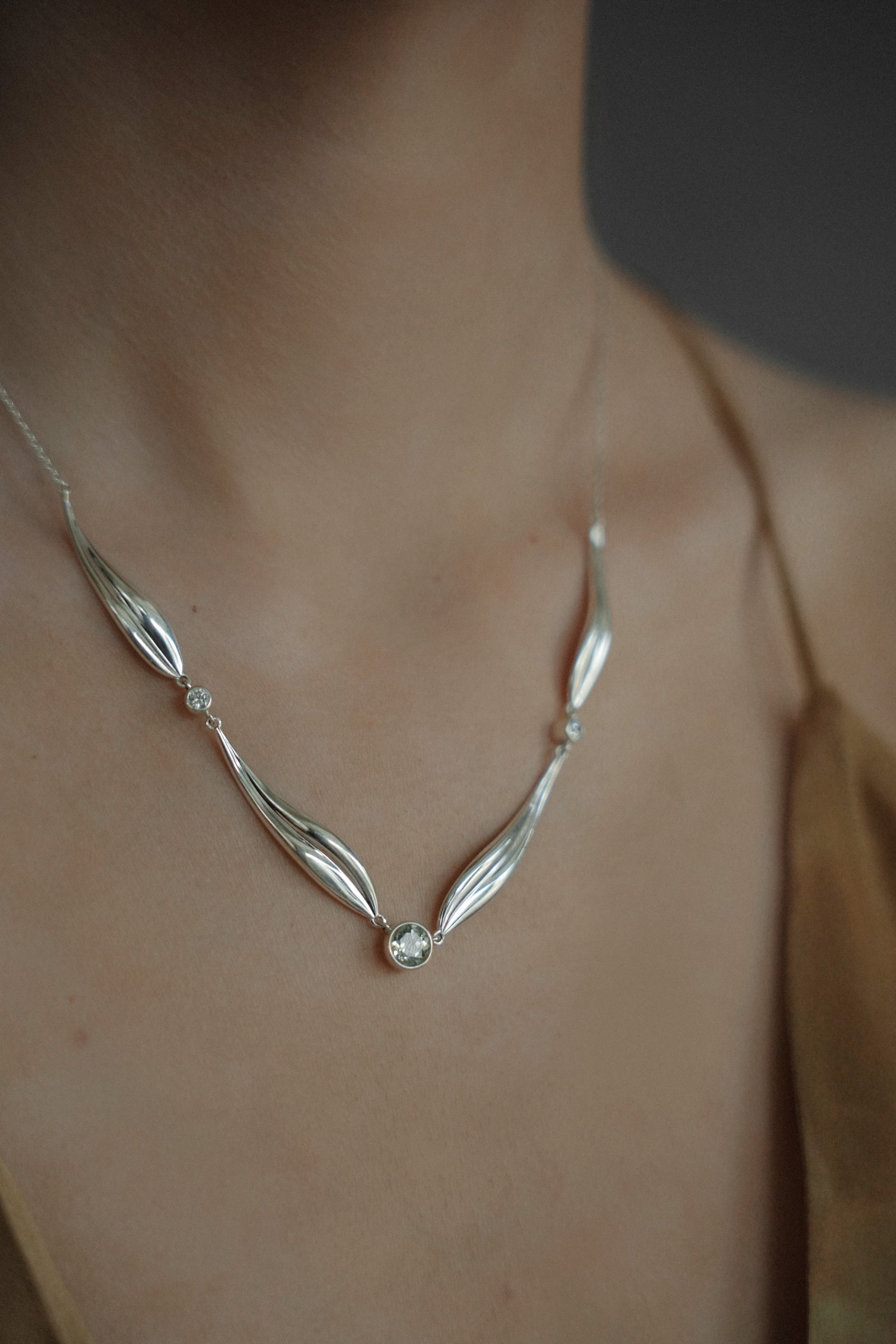 Wind Leaf Necklace