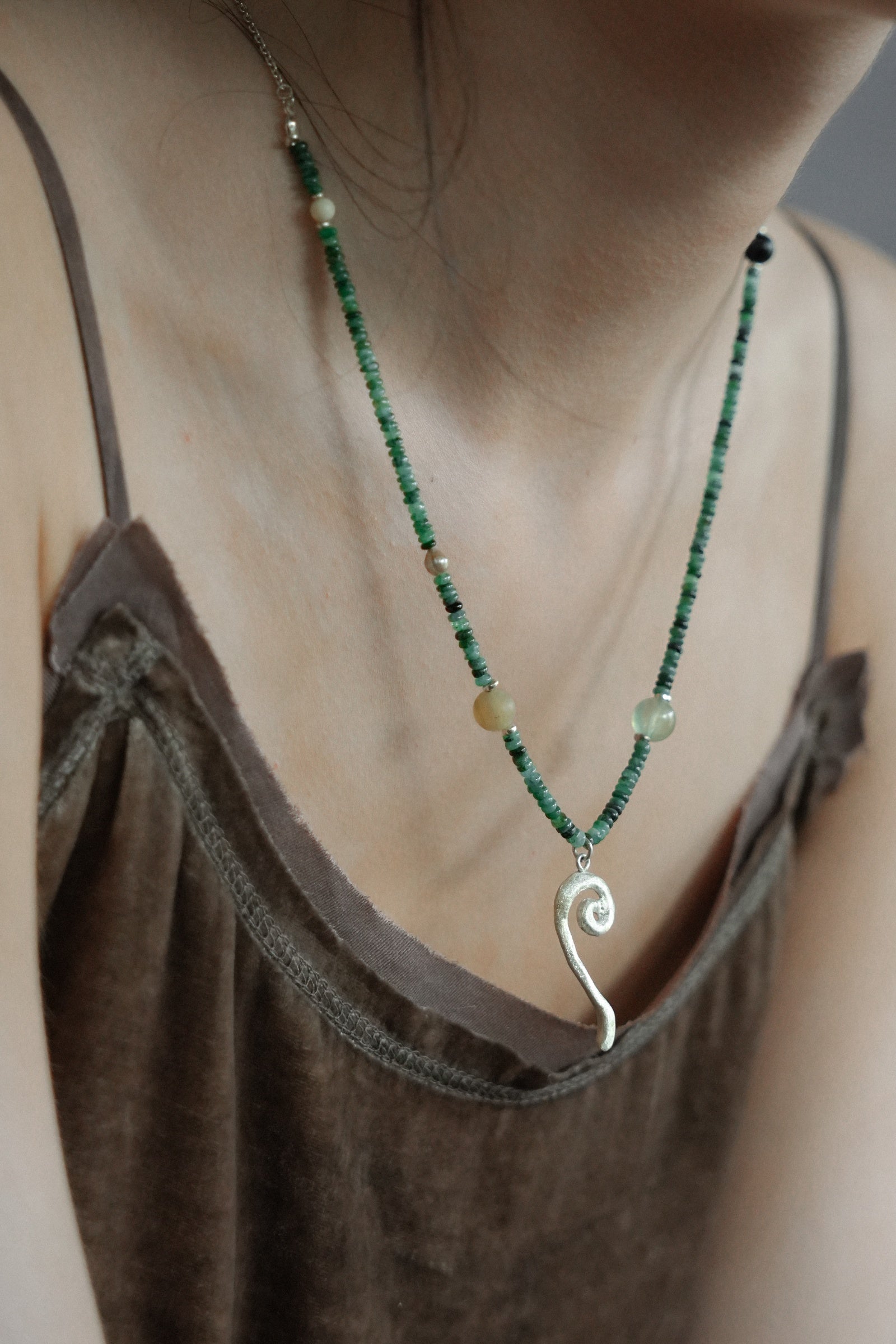 Green Vine Necklace