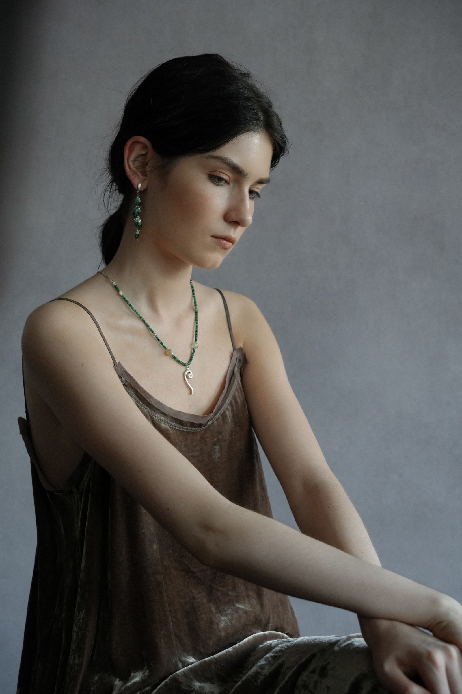 Green Vine Necklace
