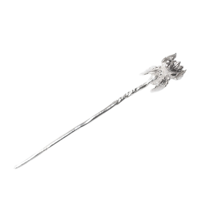 Iris Onyx Hairpin