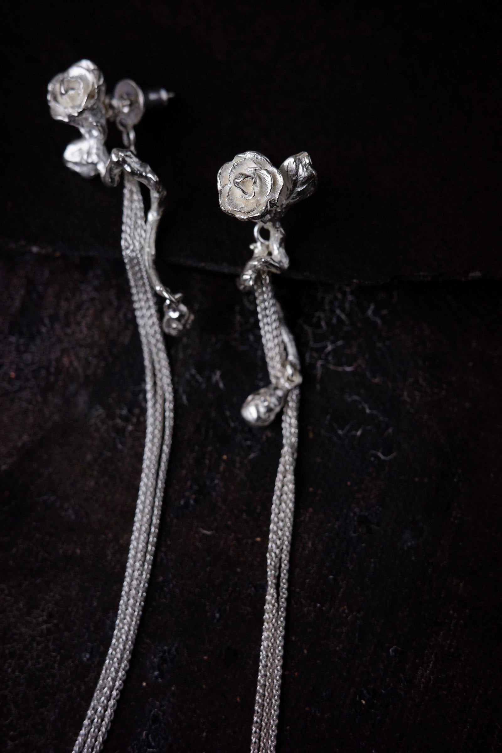 Rose Branch Earrings