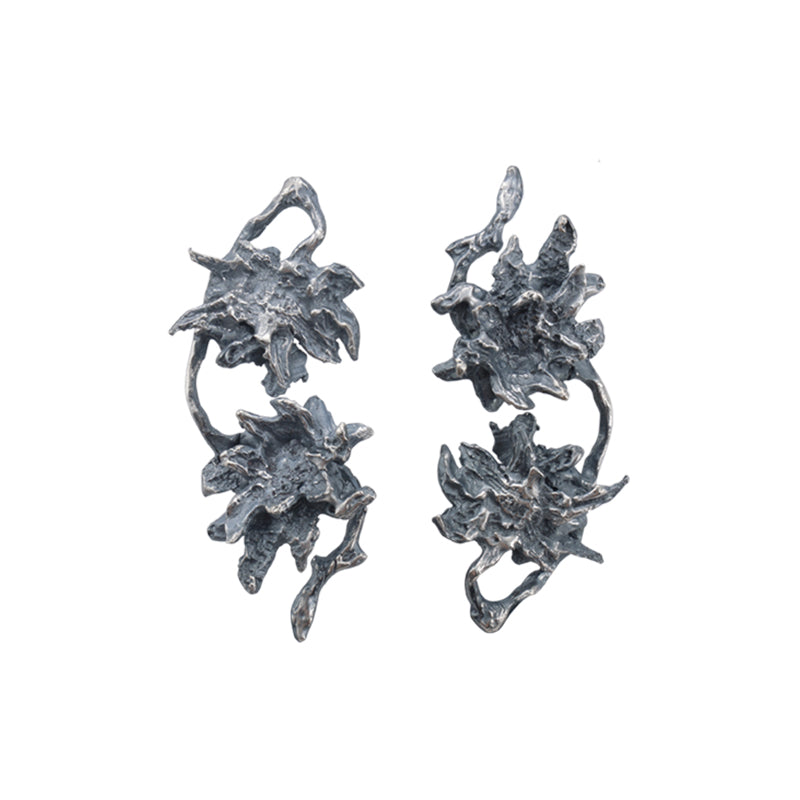 Twin Sunflower Studs