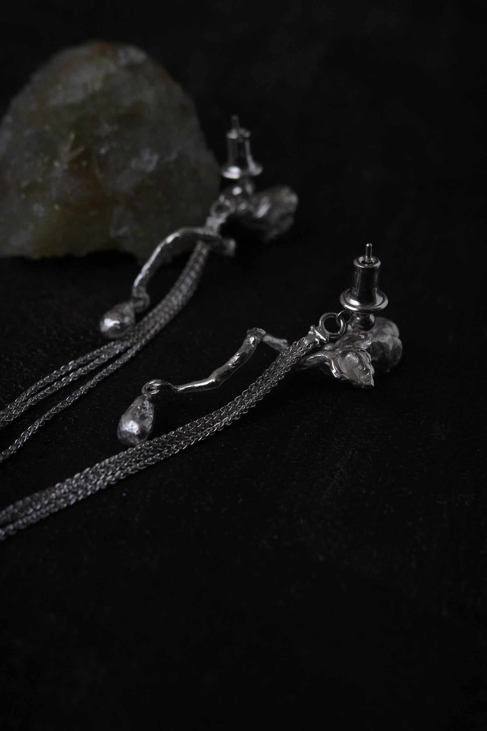 Rose Branch Earrings