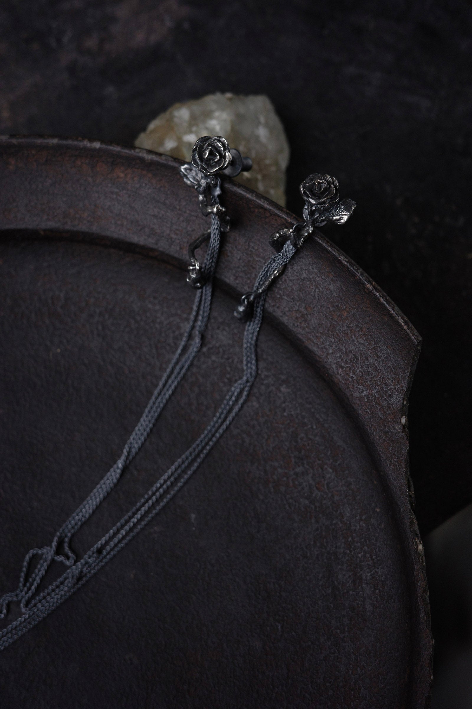 Rose Branch Earrings