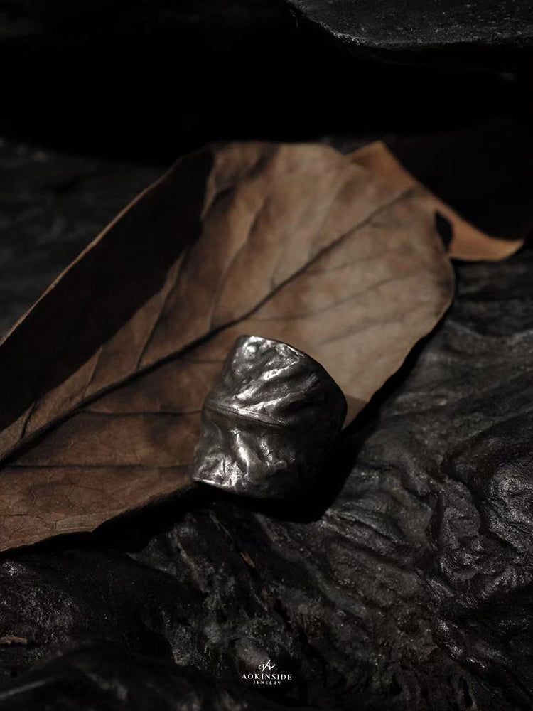 Twisted Leaf Ring