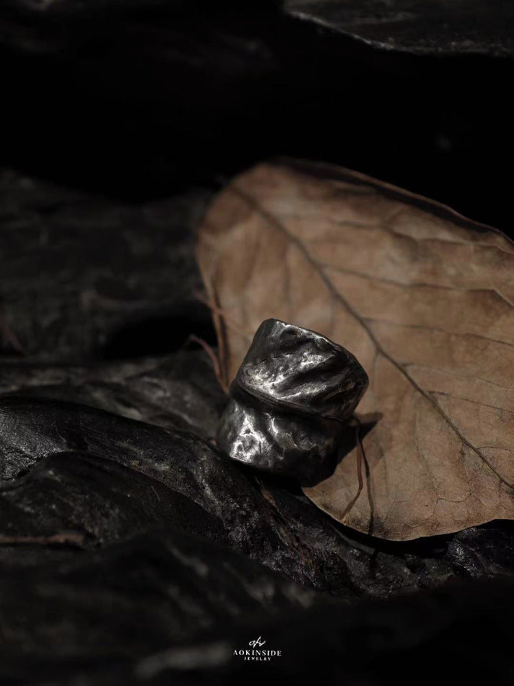 Twisted Leaf Ring