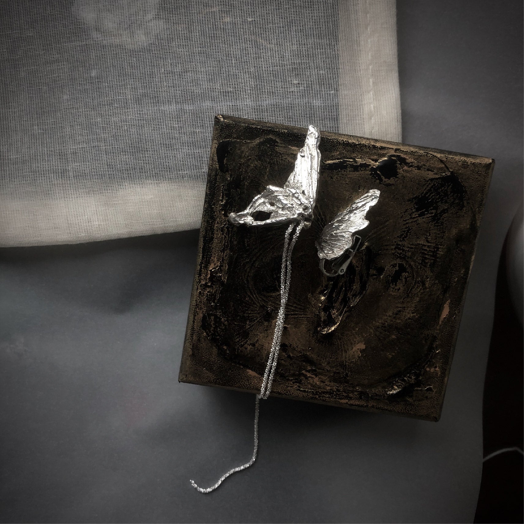 Butterfly Tassel Earrings