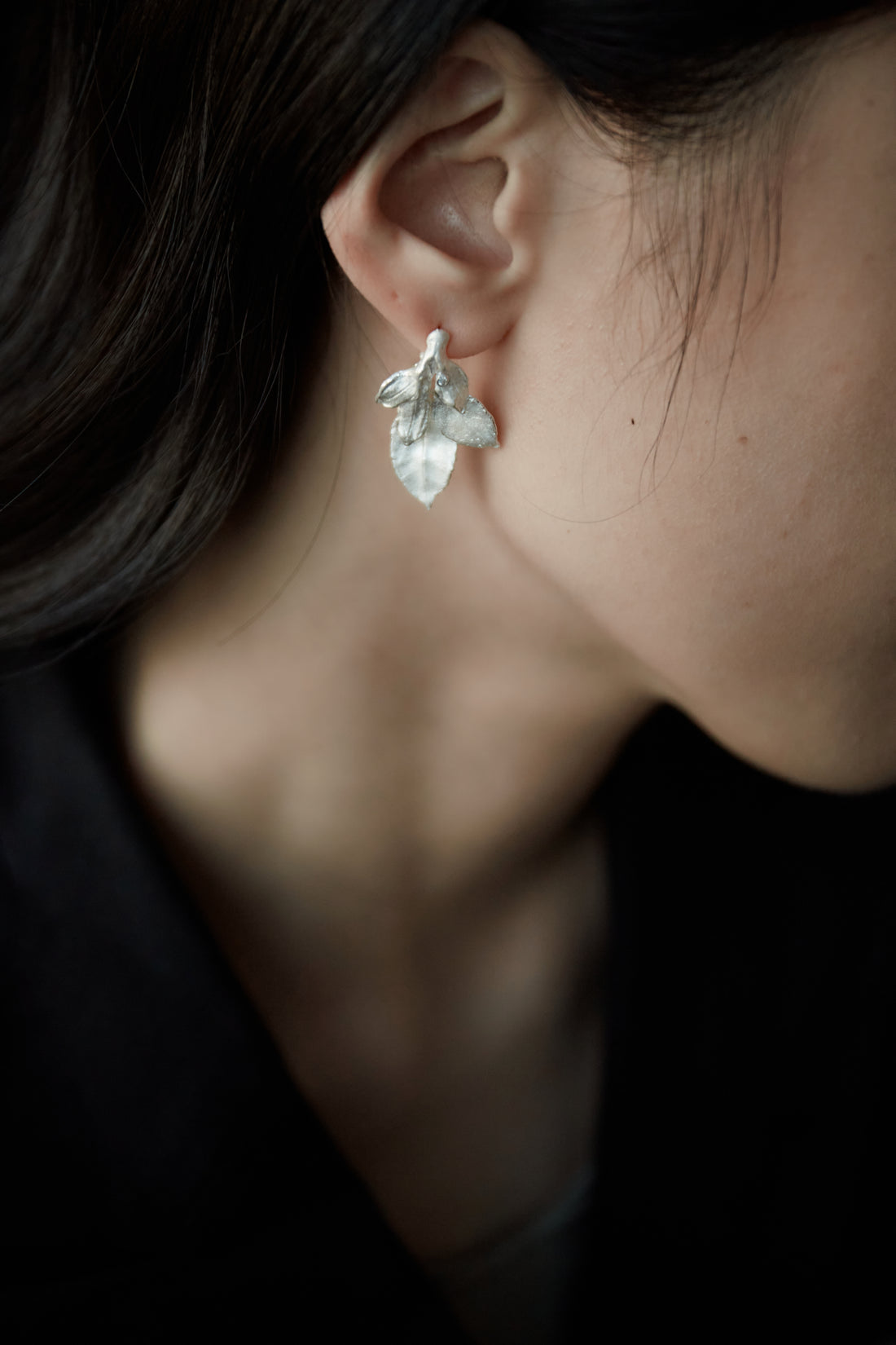 Leaf Flow Earrings (No Tassel)